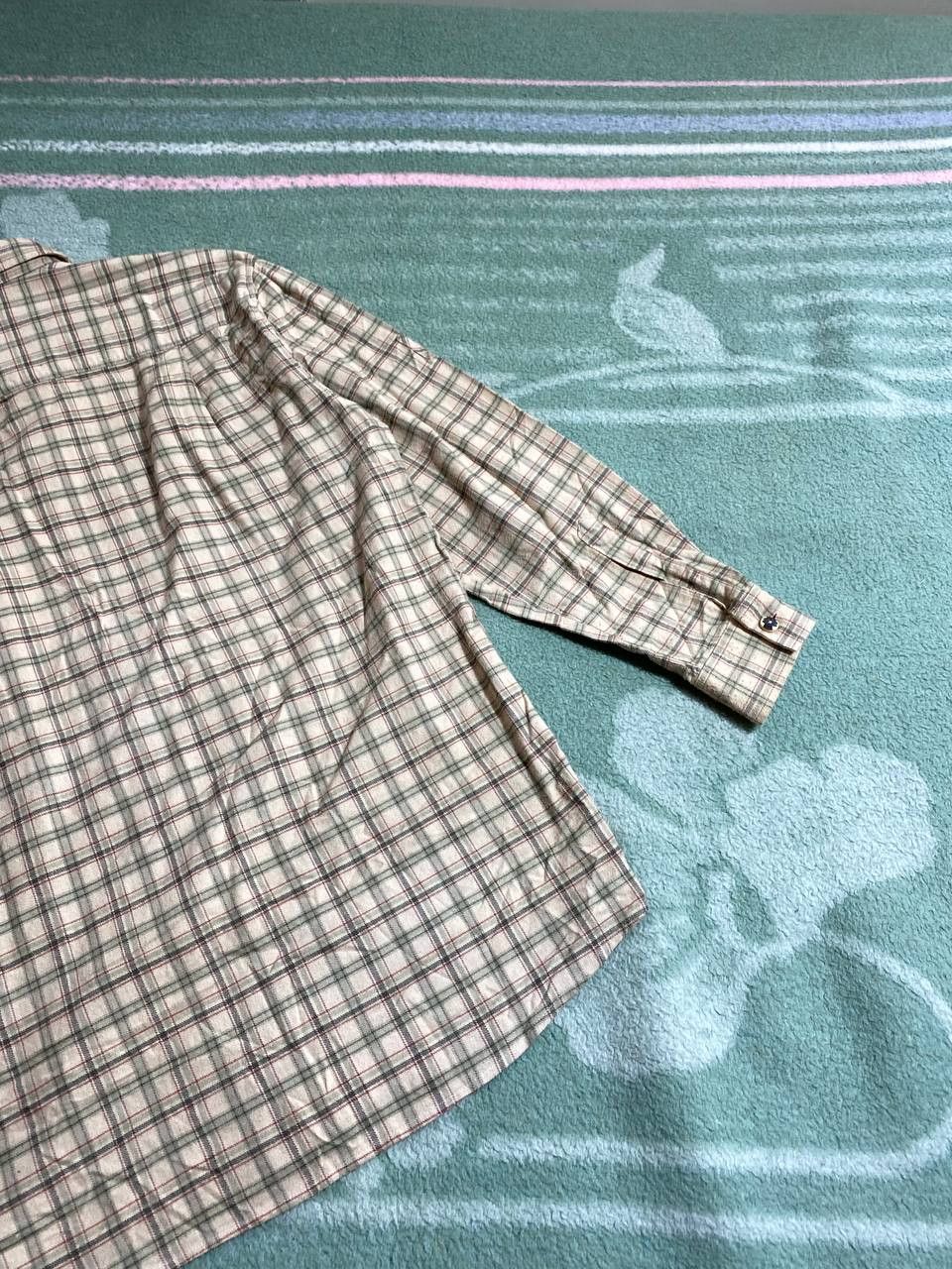 Vintage Vintage Men’s Button Up Shirt Flannel Size US L / EU 52-54 / 3 - 15 Thumbnail
