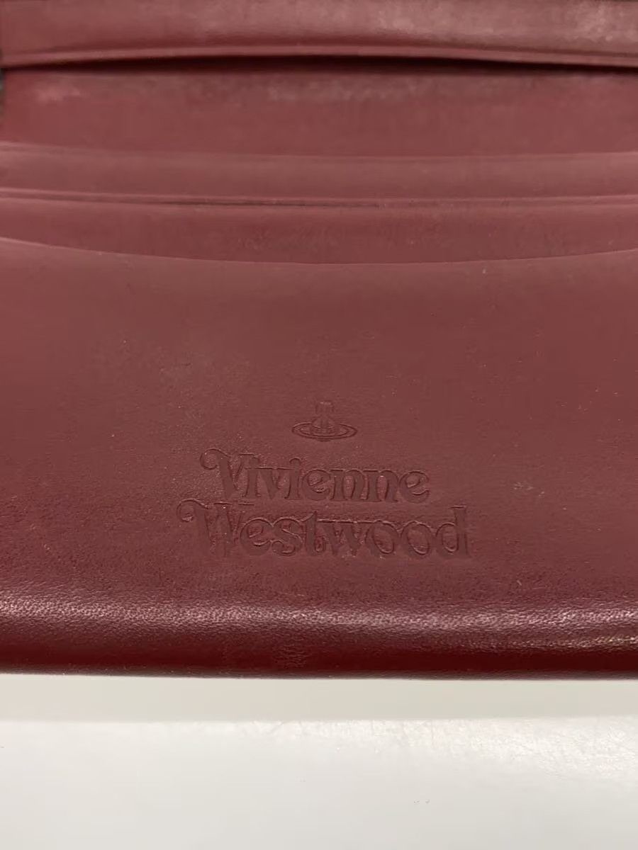 Vivienne Westwood Contrast Stitch Orb Leather Card Holder Wallet Size ONE SIZE - 4 Thumbnail