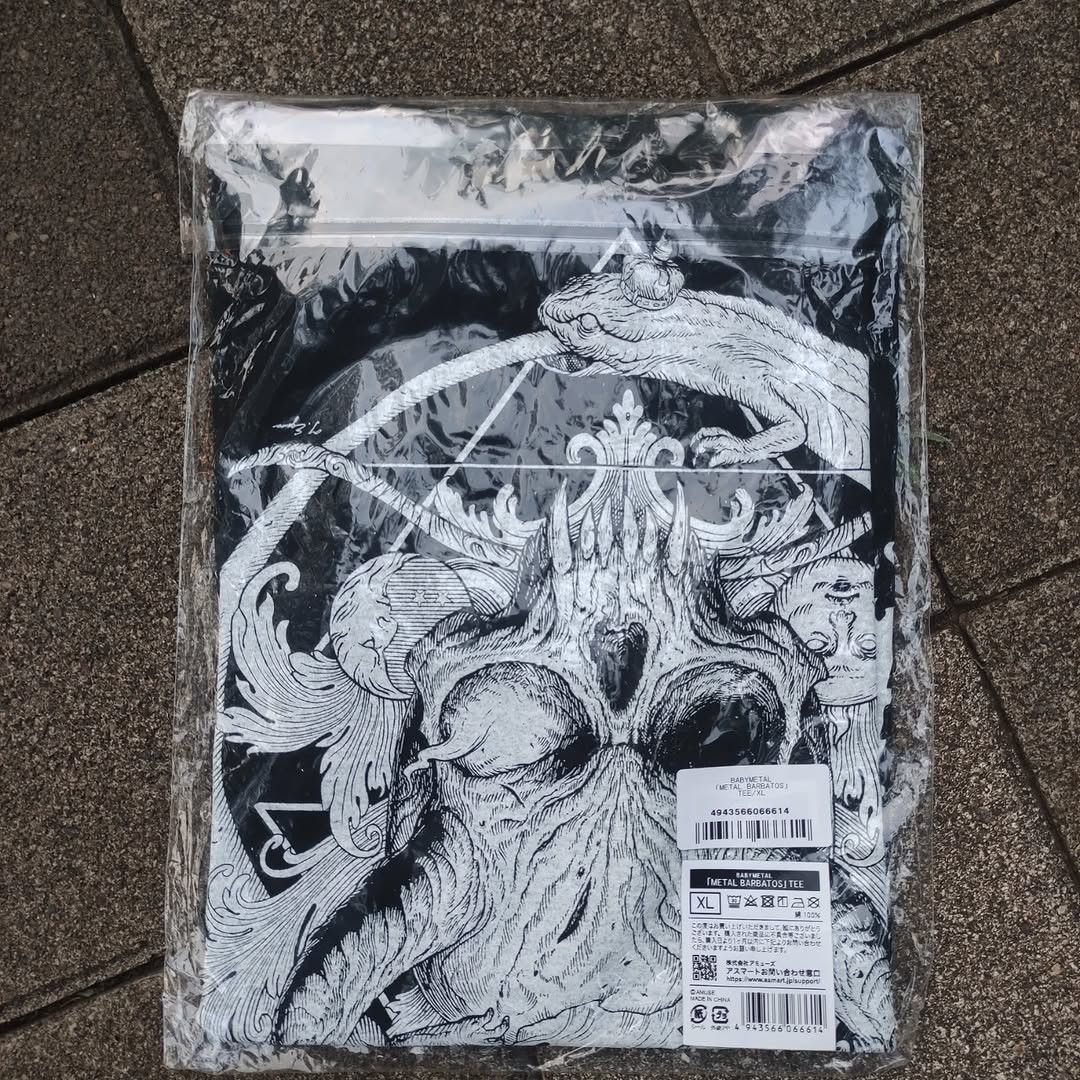 Band Tees BABYMETAL METAL BARBATOS 2019 Brand New Tee Size US XL / EU 56 / 4 - 3 Thumbnail