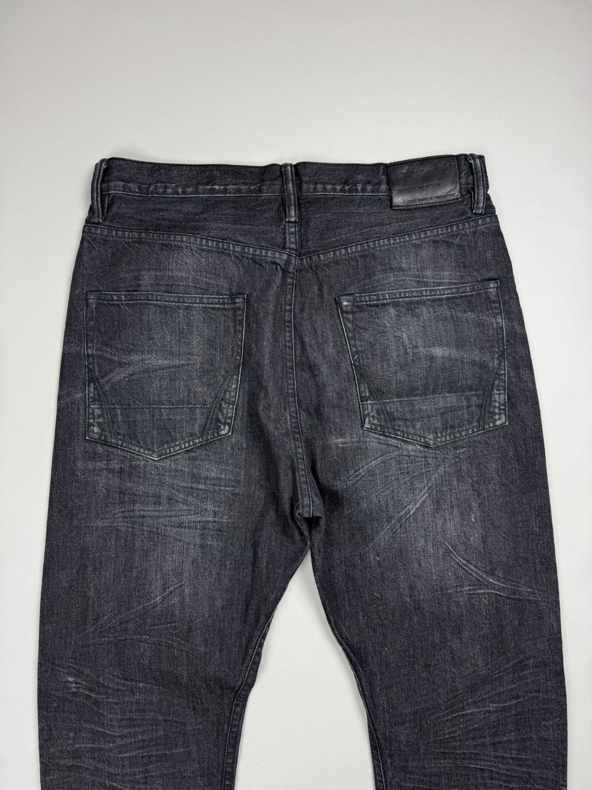 Allsaints × Japanese Brand Allsaints Black NLS Split Men’s Jeans Size 32 Size US 32 / EU 48 - 22 Thumbnail