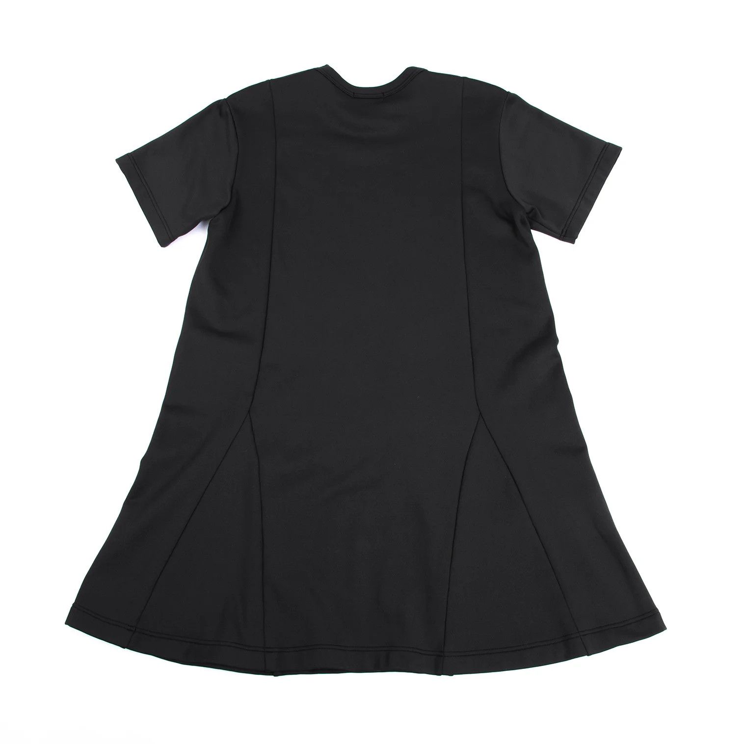 Comme des Garcons Homme Plus Flared Silhouette Bonded Short Sleeve Long T-Shirt Black Size US S / EU 44-46 / 1 - 7 Thumbnail