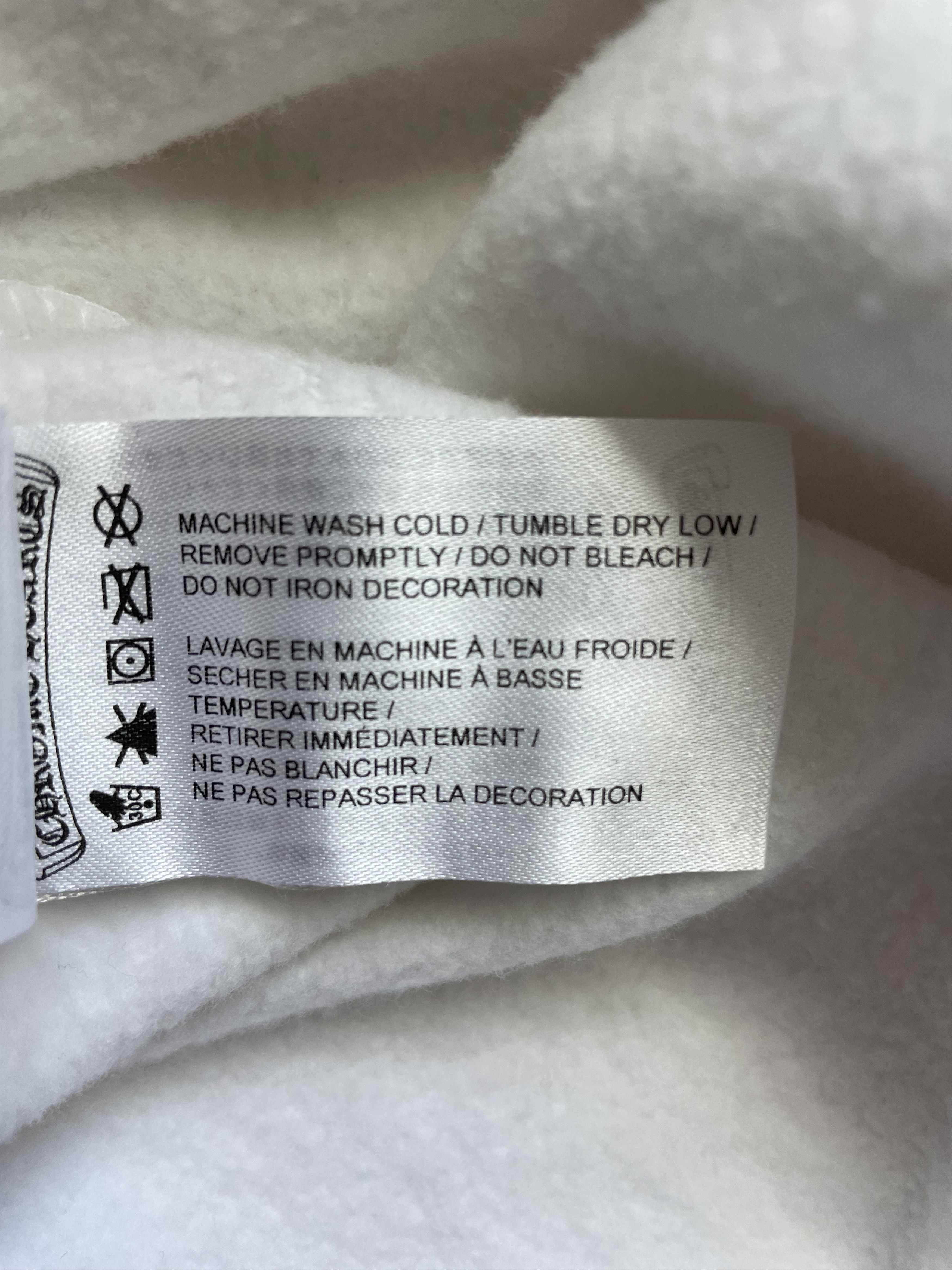 Chrome Hearts Chrome Hearts Rolling Stones New York Exclusive White Hoodie Size US XL / EU 56 / 4 - 12 Thumbnail