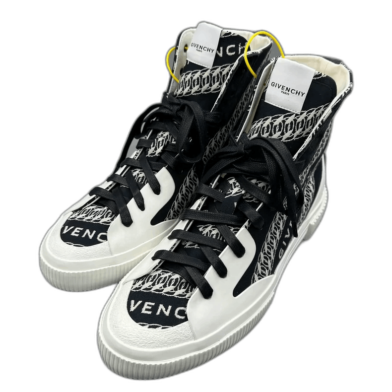 Givenchy Givenchy High Top Sneakers with Logo Design-yf Size US 9 / EU 42 - 1 Thumbnail
