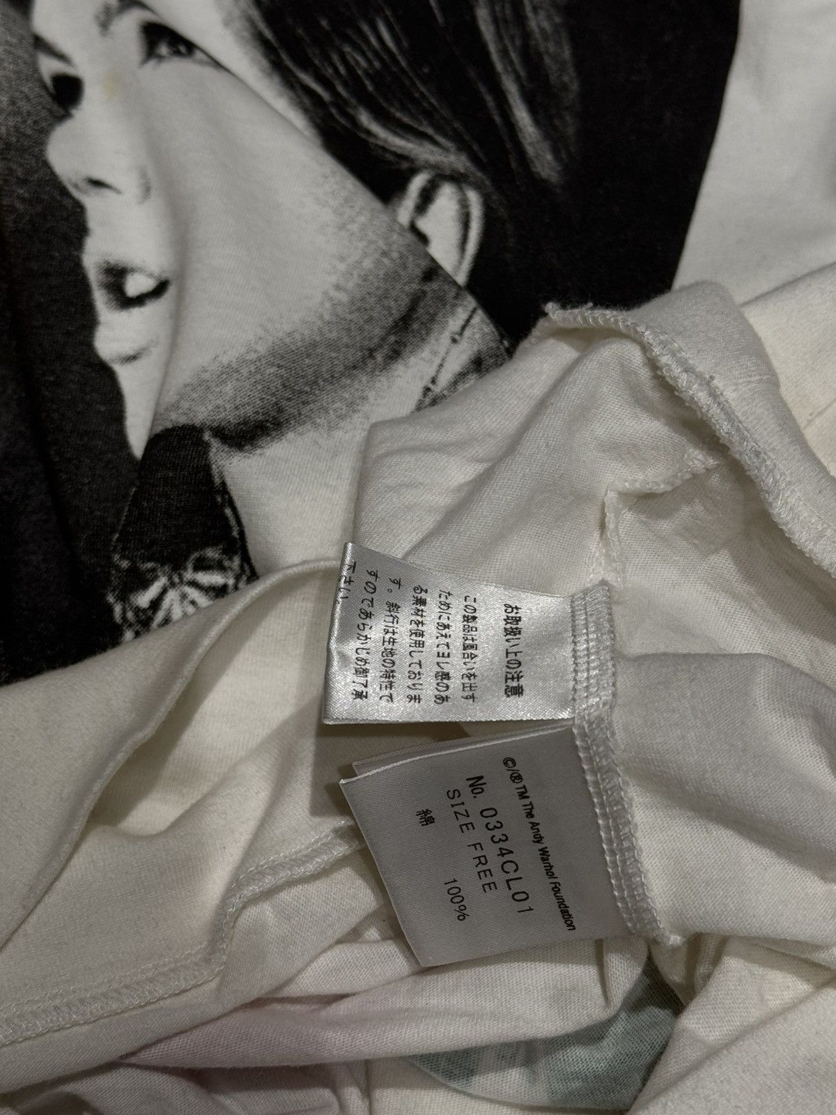 Hysteric Glamour DROP SHOULDER TEE ANDY WARHOL SHIRT HENLEY VINTAGE Size US M / EU 48-50 / 2 - 5 Thumbnail