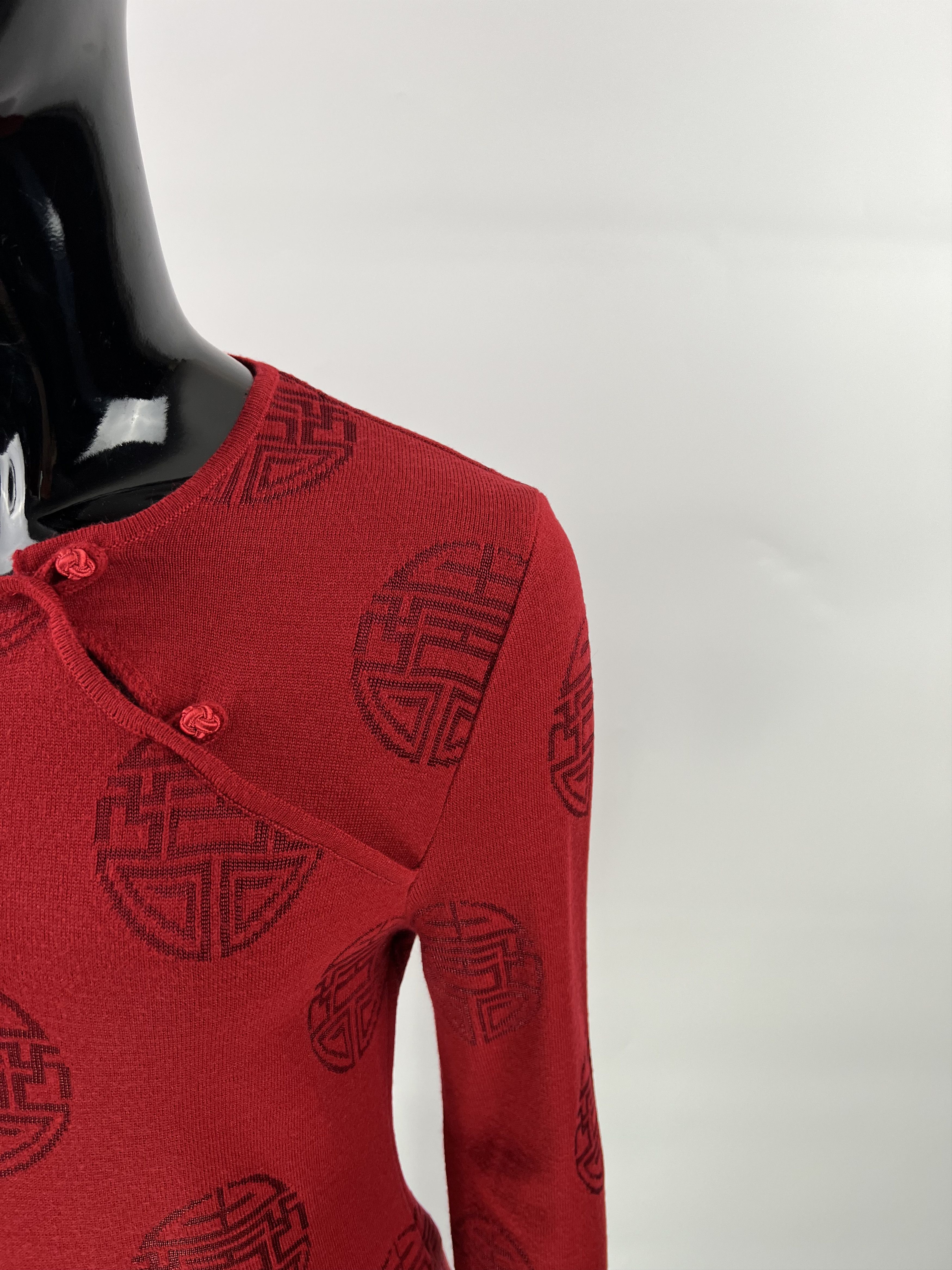 Designer × Vintage Azuleros France Rare Vintage Wool Knit Sweater Size M Size M / US 6-8 / IT 42-44 - 3 Thumbnail