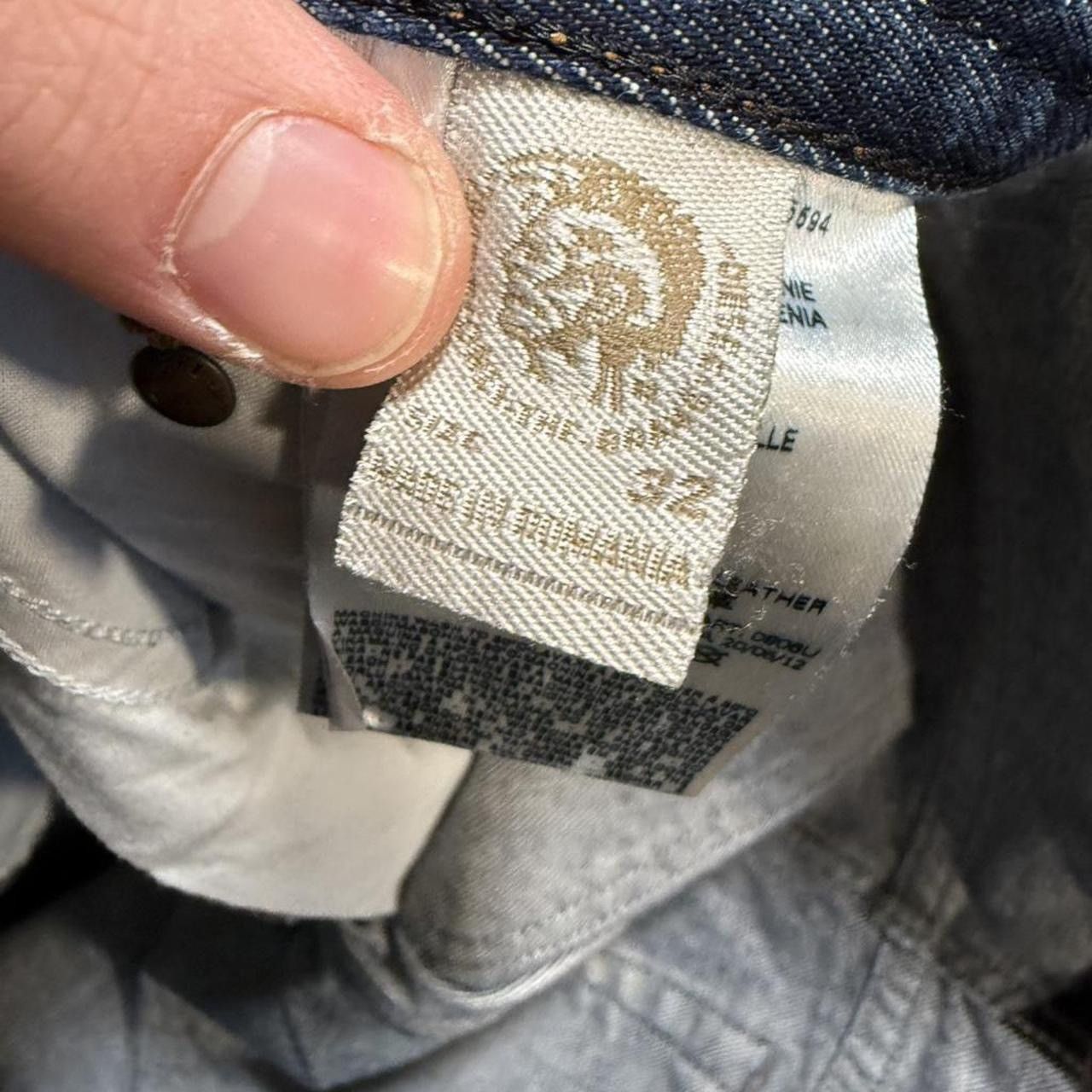 Diesel Y2K Diesel Thavar Faded Slim Skinny Jeans Size US 32 / EU 48 - 4 Thumbnail