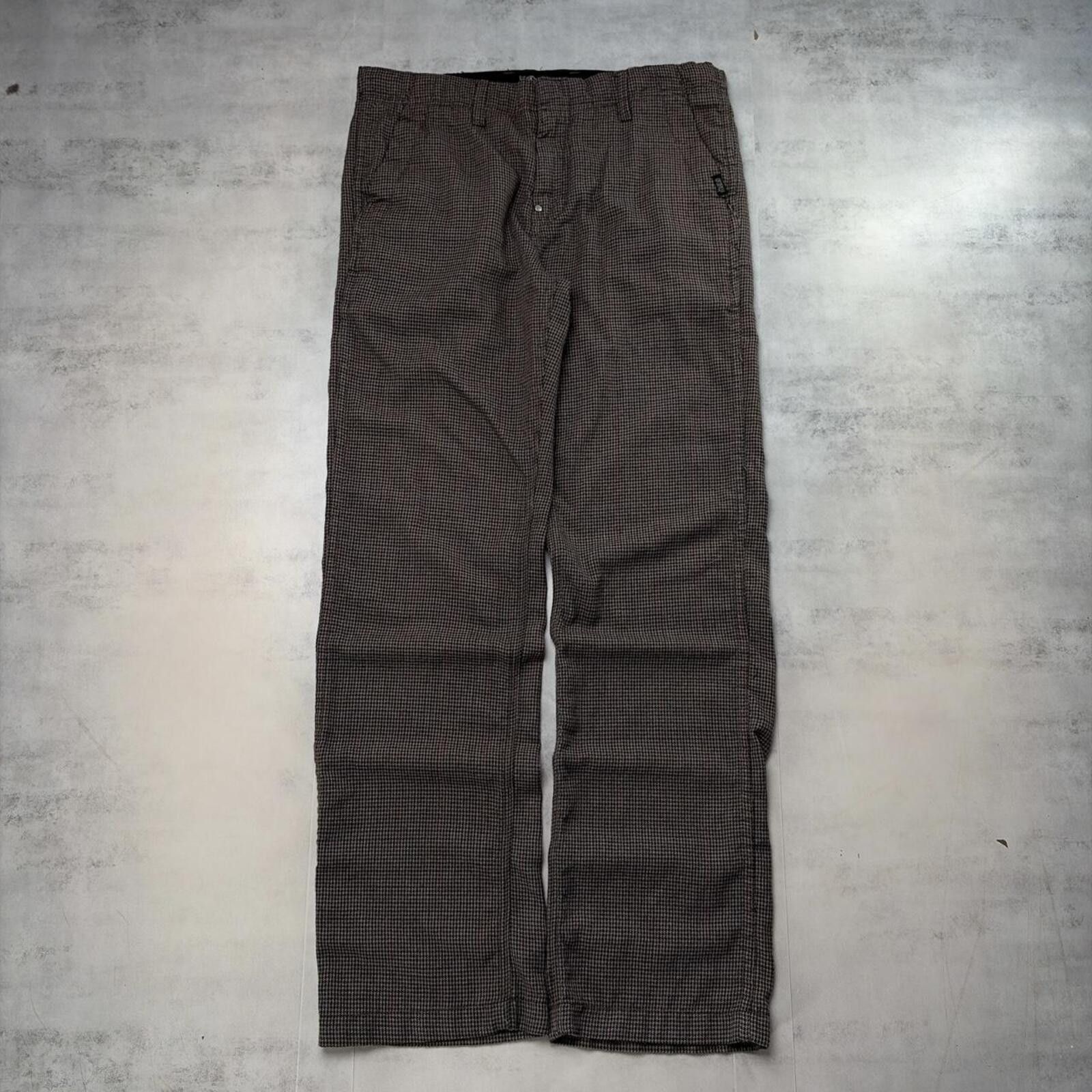Other Y2K Brown Split Grunge Loose Skater Dress Pants Size US 32 / EU 48 - 2 Thumbnail