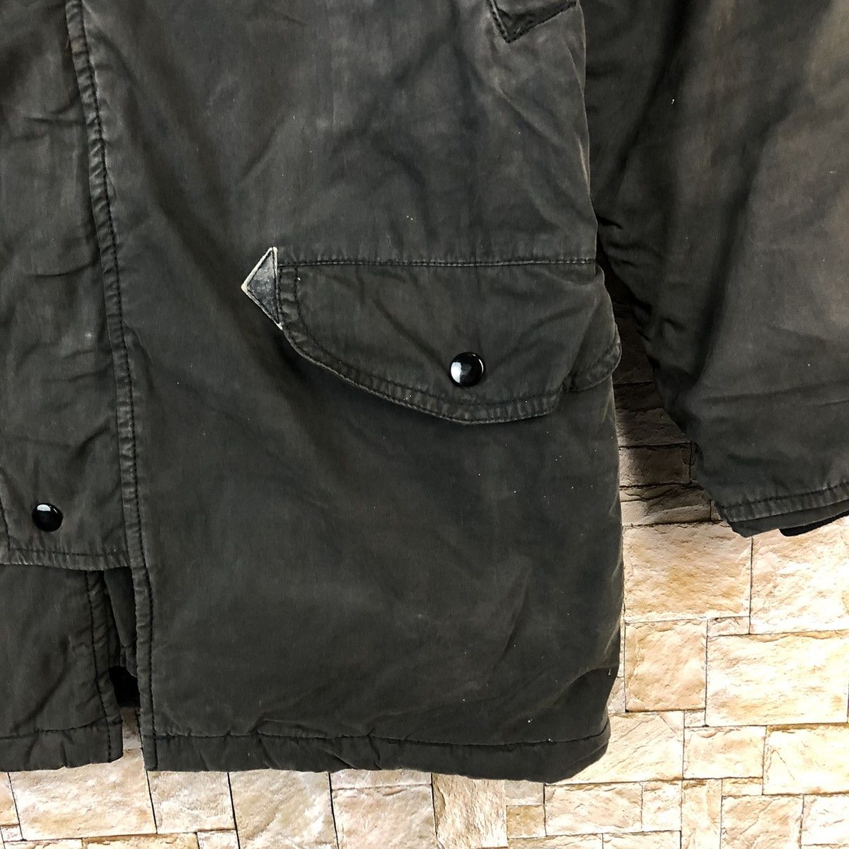 Margaret Howell D Margaret Howell Black vintage Hoodie Jacket Parkas #A532 Size US M / EU 48-50 / 2 - 7 Thumbnail