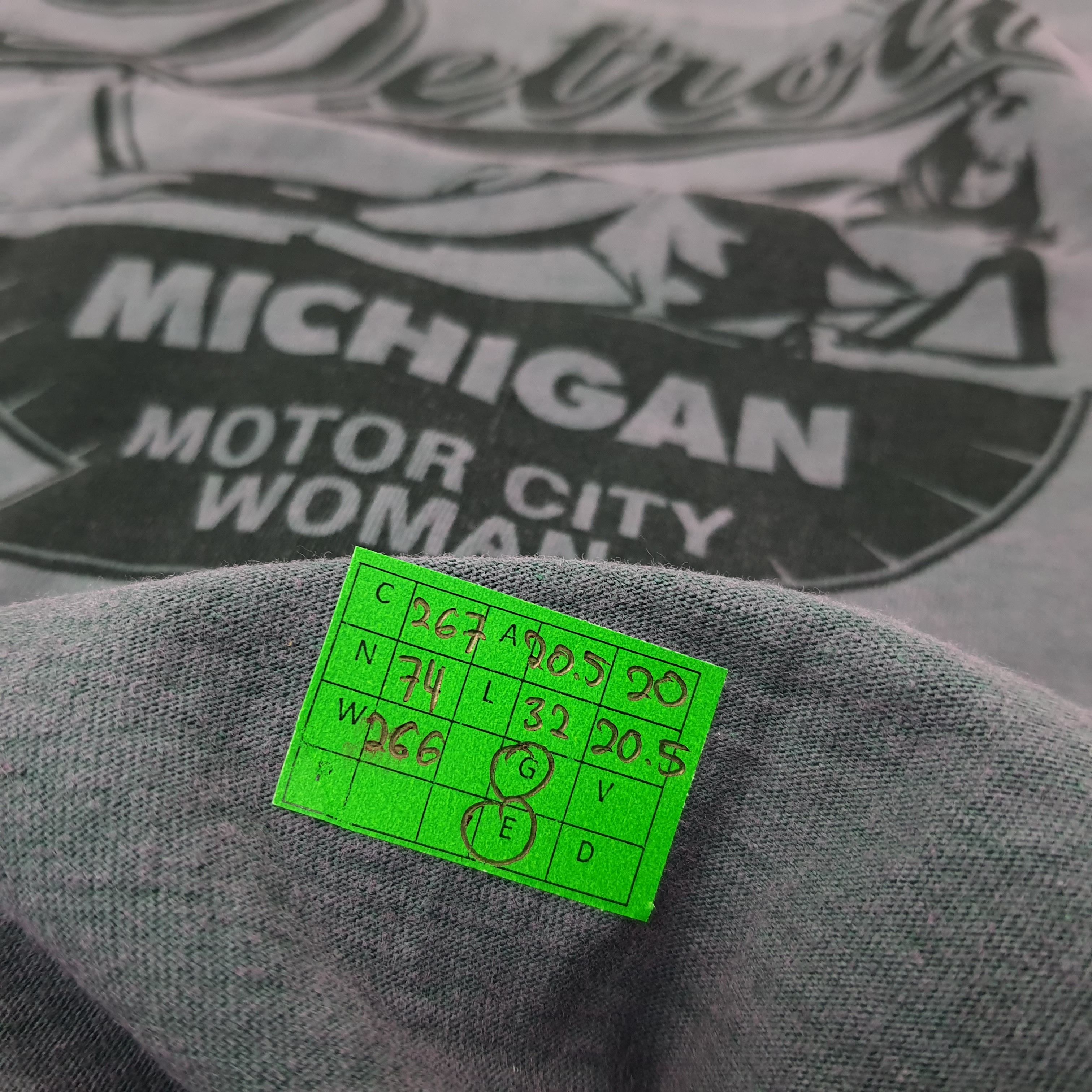 Hysteric Glamour Vintage Hysteric Glamour Michigan Motor City Tshirt C267N74 Size M / US 6-8 / IT 42-44 - 8 Thumbnail