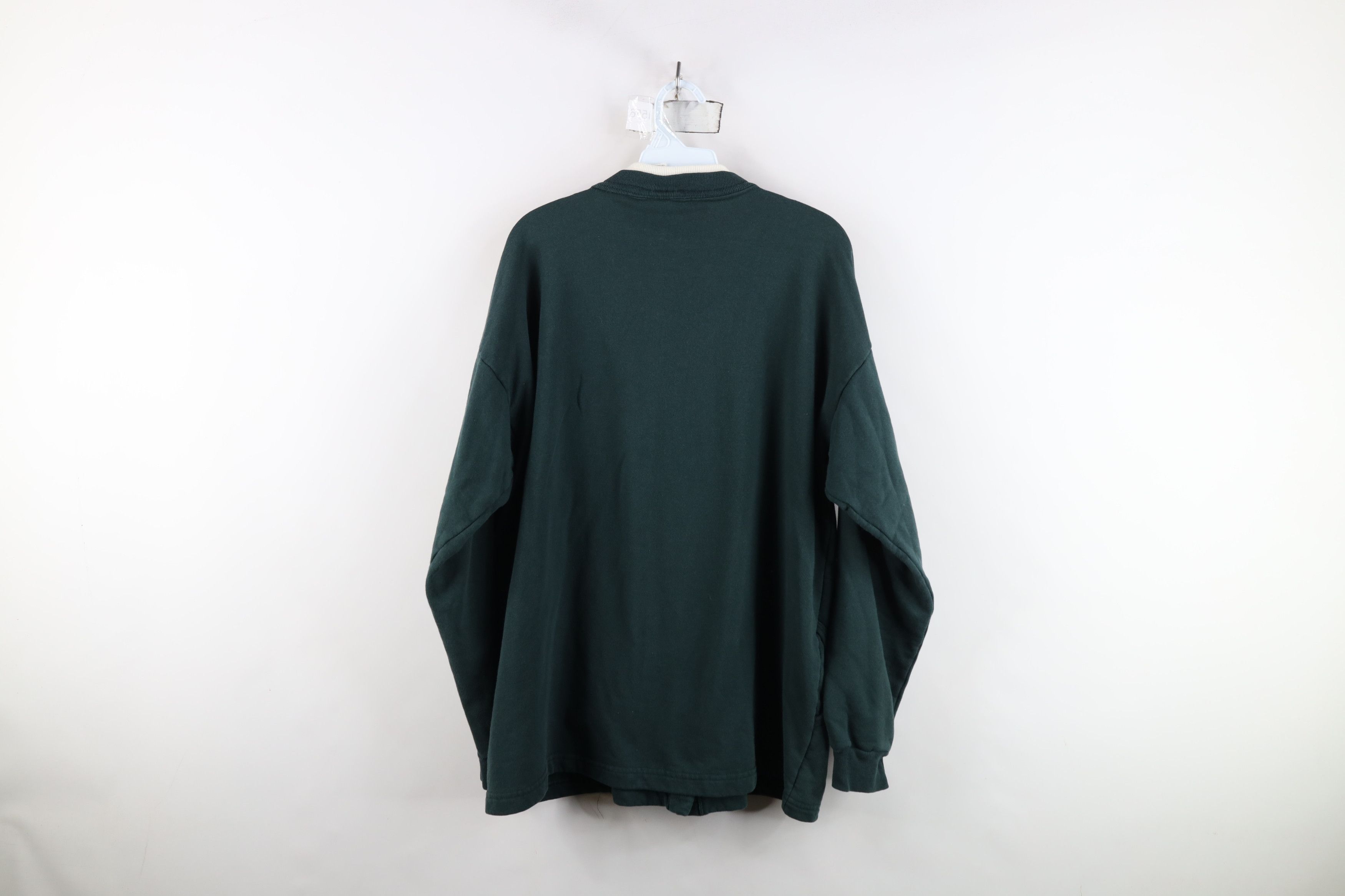 Vintage Vintage 90s Streetwear Nature Rabbit Cardigan Sweatshirt USA Size L / US 10 / IT 46 - 12 Thumbnail