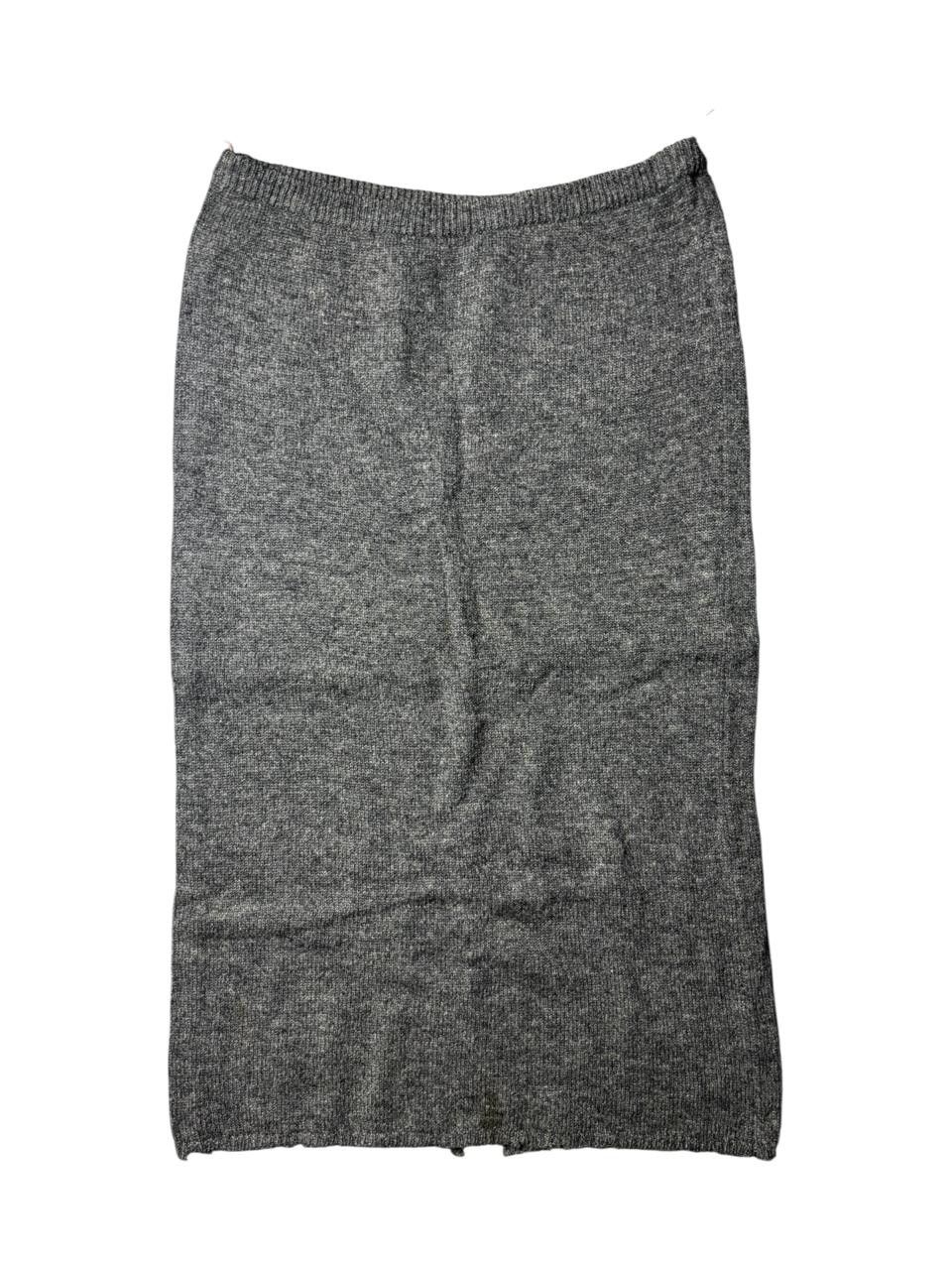 Tricot Comme des Garcons 1990s Tricot Comme Des Garcons Distressed Midi Skirt Size 30" / US 8 / IT 44 - 1 Thumbnail