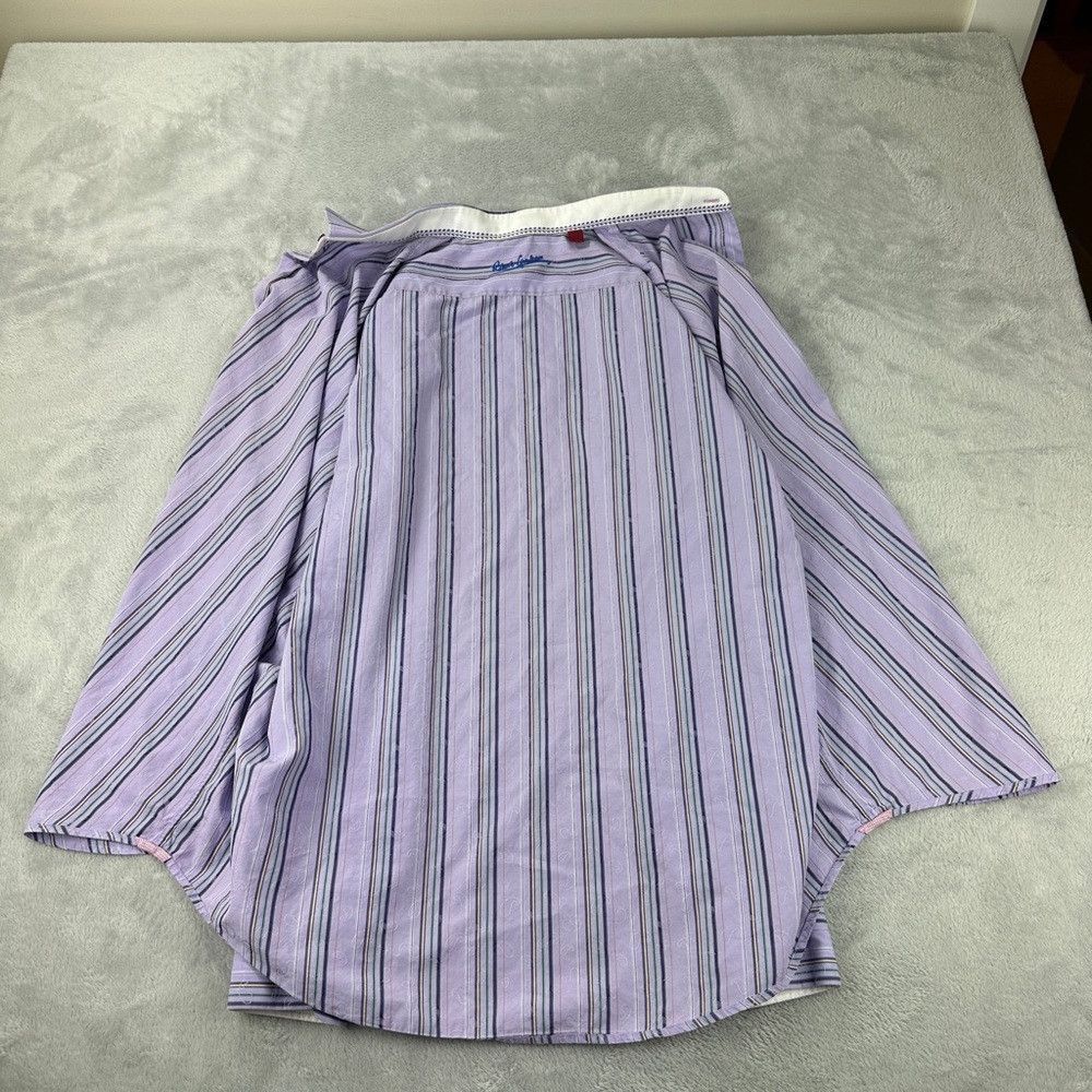 Robert Graham Robert Graham Button Up Long Sleeve Purple Shirt Men’s Size Size US XL / EU 56 / 4 - 4 Thumbnail