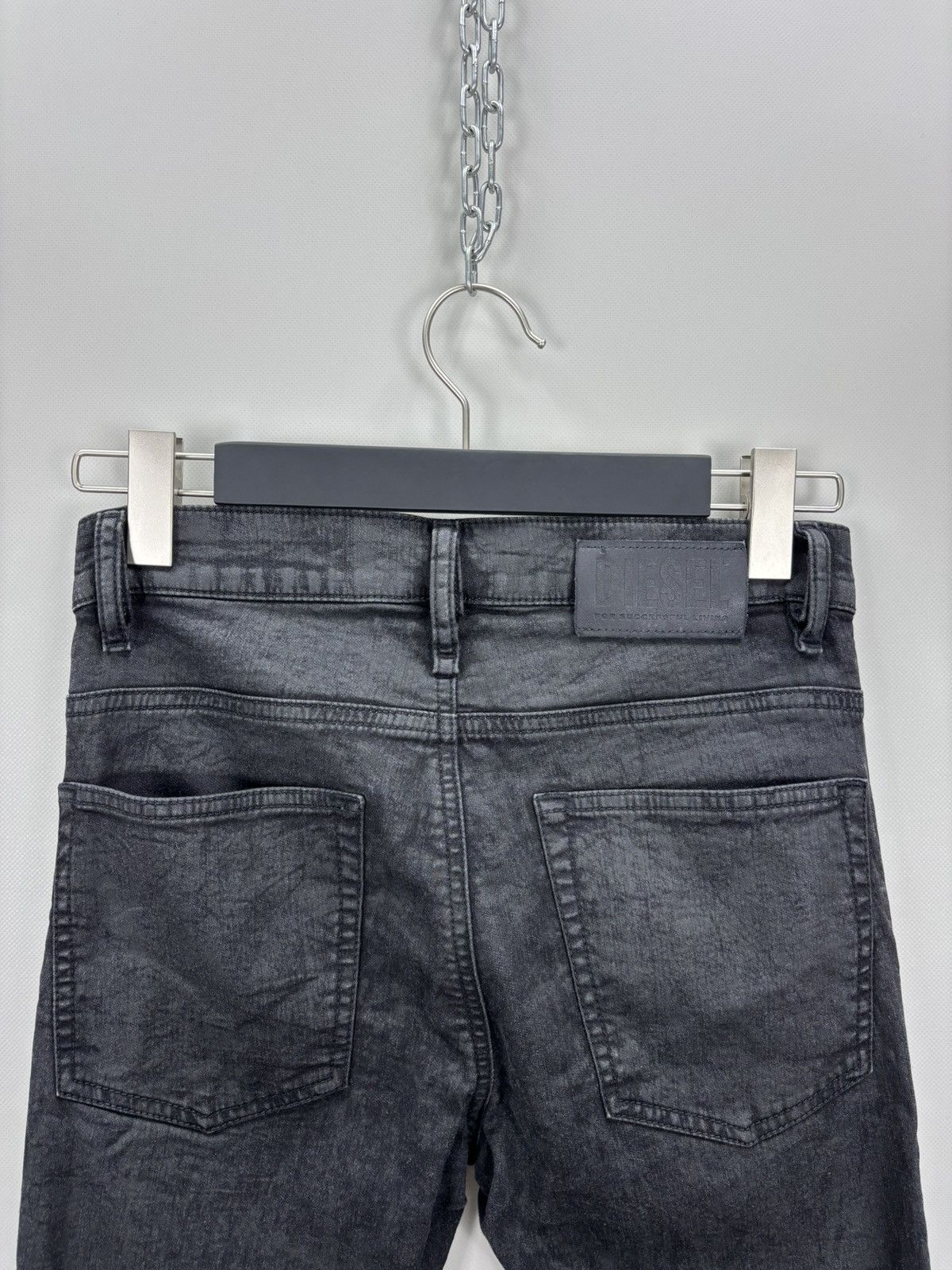 Diesel Womens jeans Diesel Size 26 Color Black Size 24" / US 00 / IT 34 - 9 Thumbnail