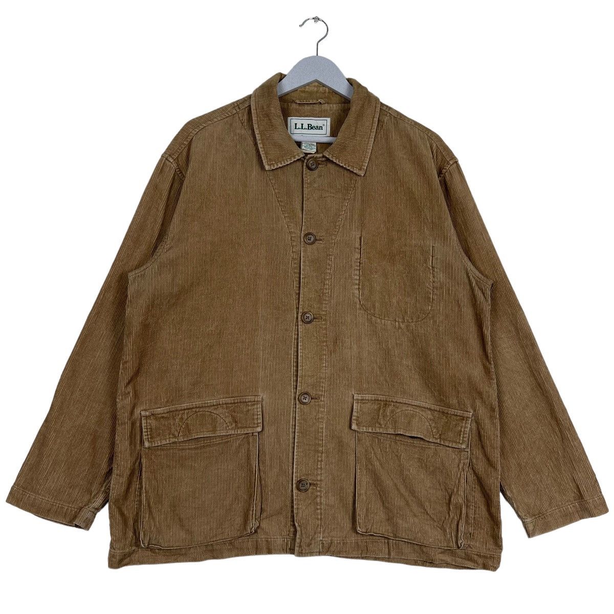 L.L. Bean VINTAGE LL BEAN SAFARI OUTDOOR CORDUROY JACKET Size US M / EU 48-50 / 2 - 2 Thumbnail