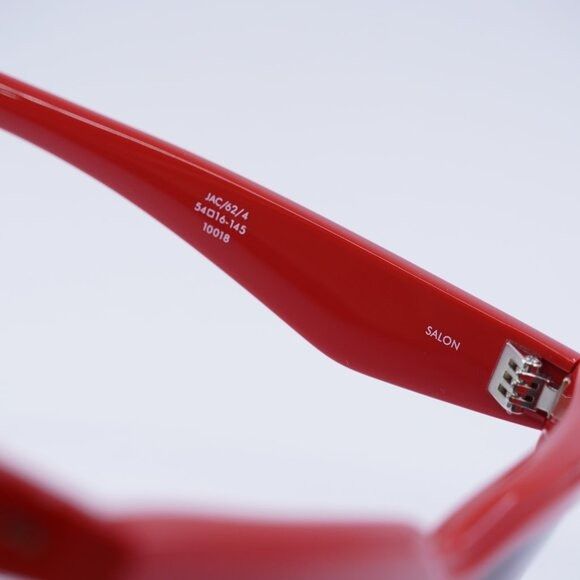 Jacquemus Jacquemus SALON JAC/62 C4 Sunglasses Red Rectangle Frame Size ONE SIZE - 6 Thumbnail