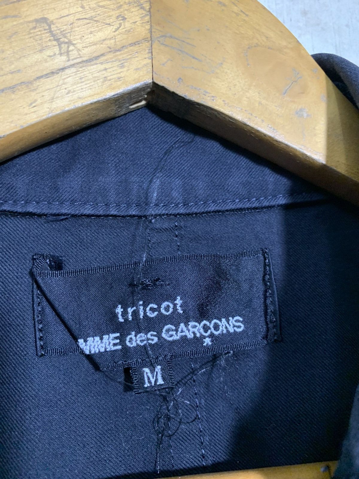 Comme des Garcons 🔥TRICOT CdG TRENCHCOATS NAVY Size M / US 6-8 / IT 42-44 - 7 Thumbnail