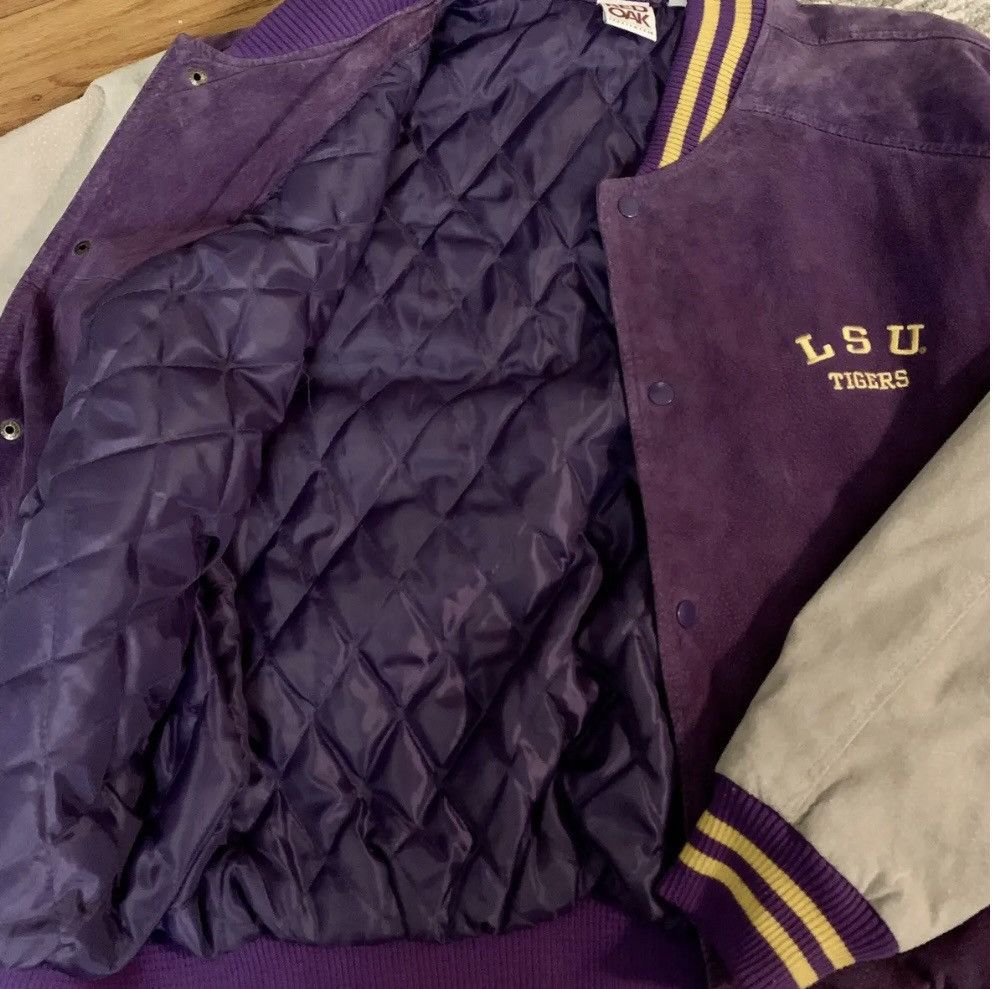 Nike LSU Tigers Collage Jacket Rare Vintage 90’s Size US L / EU 52-54 / 3 - 1 Thumbnail