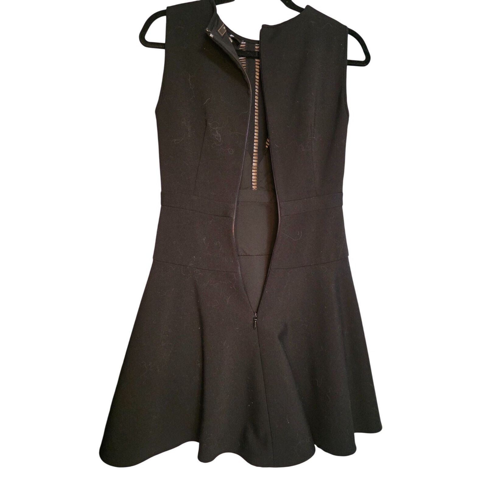 Bcbgmaxazria BCBG Max Azria Black Sleeveless Fit & Flare Dress Size 2 Size XS / US 0-2 / IT 36-38 - 15 Thumbnail