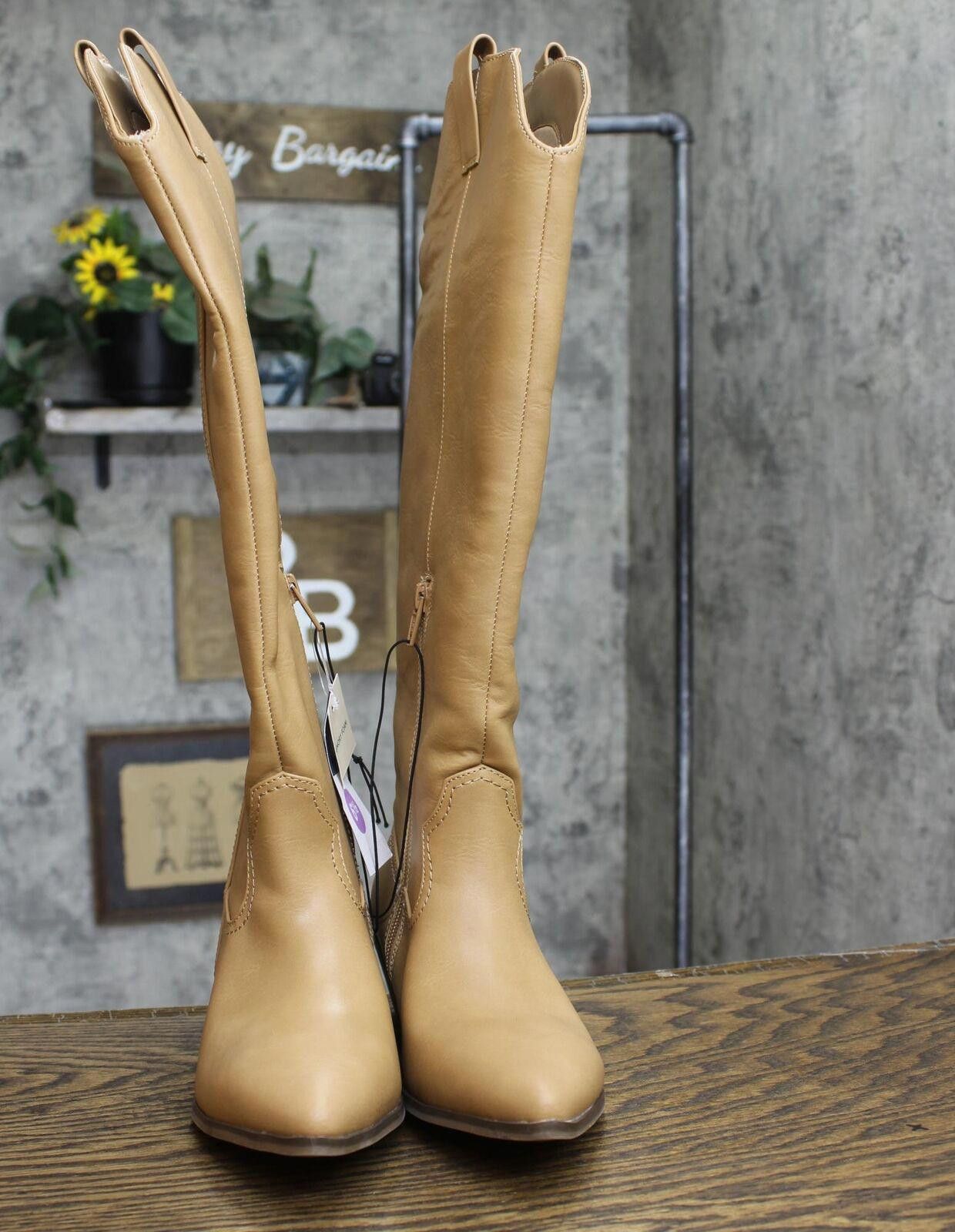 Designer NWT Universal Thread Boots 87929896 Light Brown 7M 7 M Size US 7 / IT 37 - 3 Thumbnail