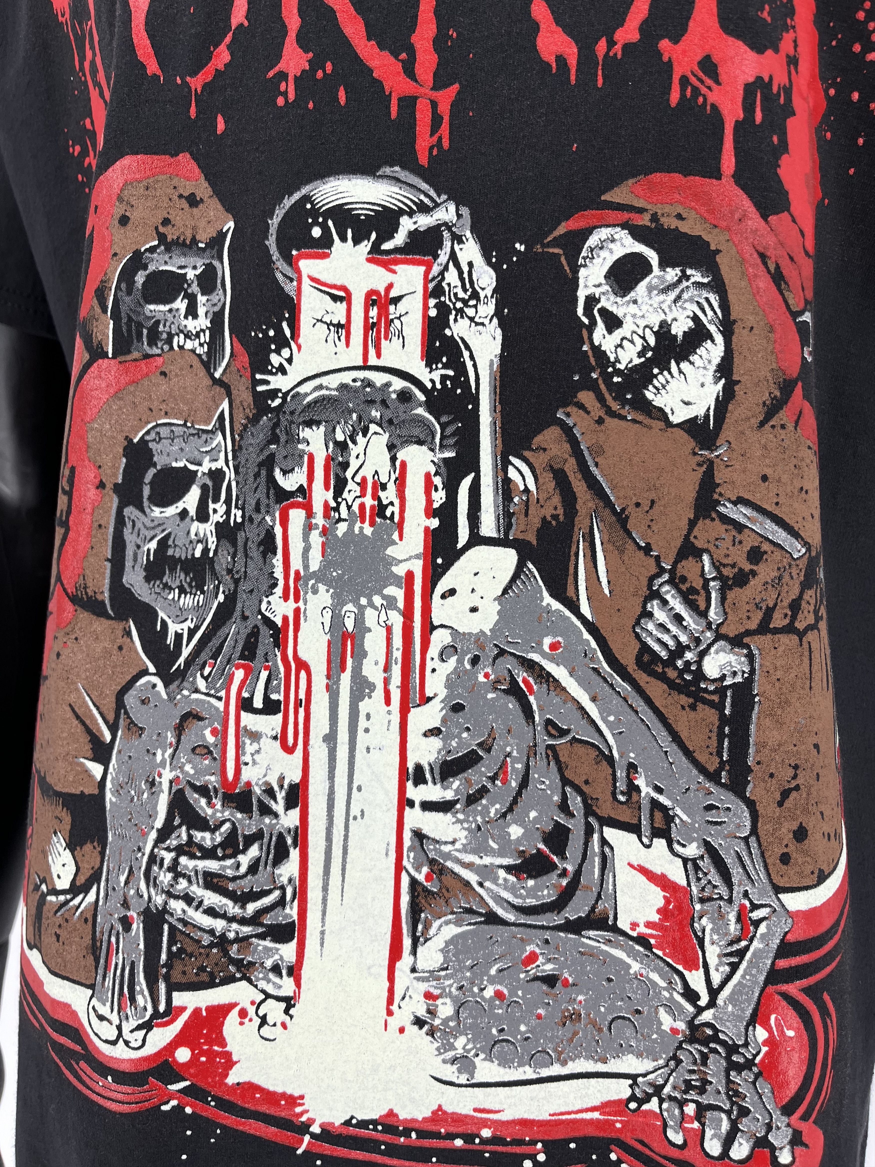 Band Tees Vintage Y2K Cannibal Corpse (Napalm Death Cradle Filth Size US XL / EU 56 / 4 - 5 Thumbnail