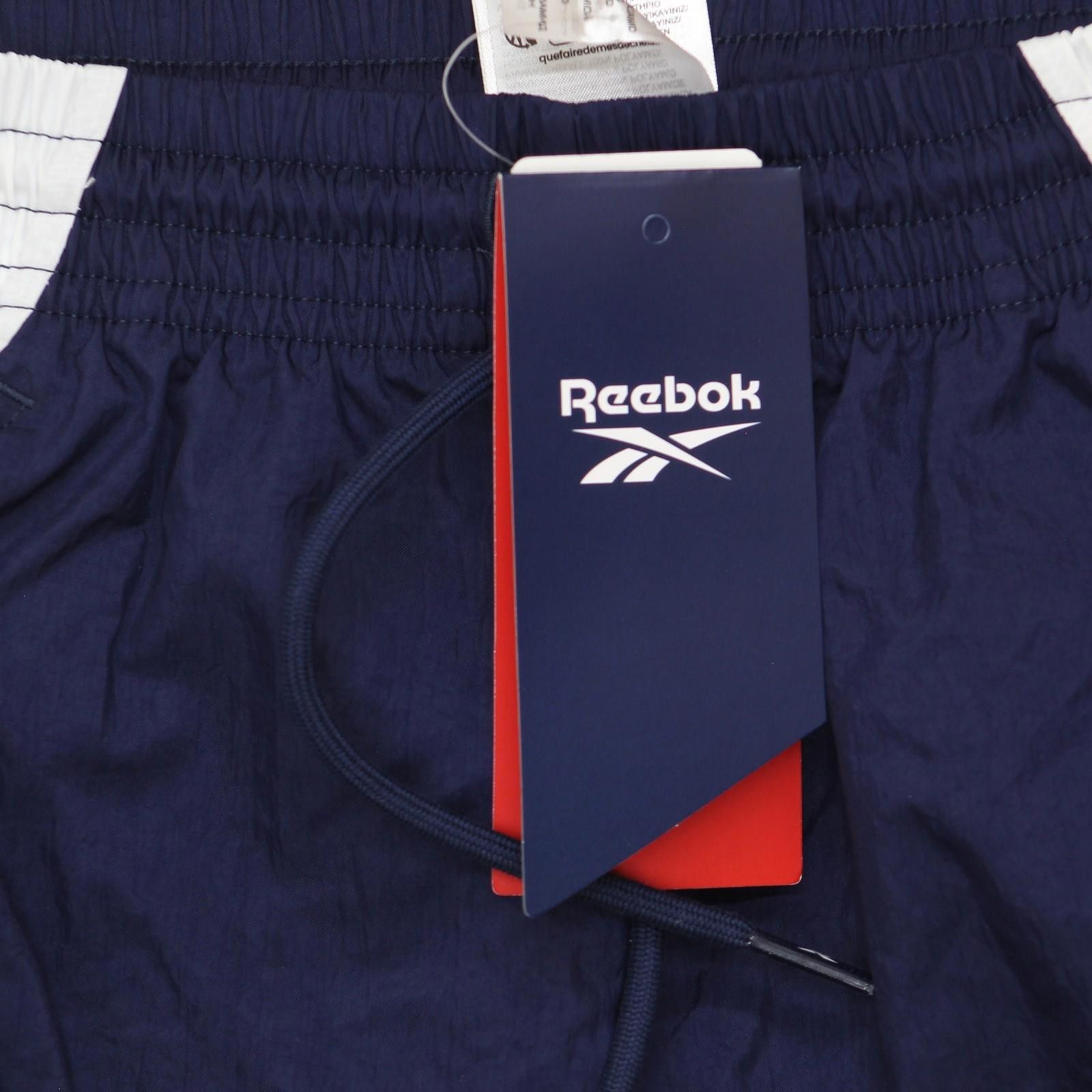 Reebok Nwt Reebok Nylon Track Pants It5650 Vector Navy Blue Xs Size 26" / US 2 / IT 38 - 3 Thumbnail
