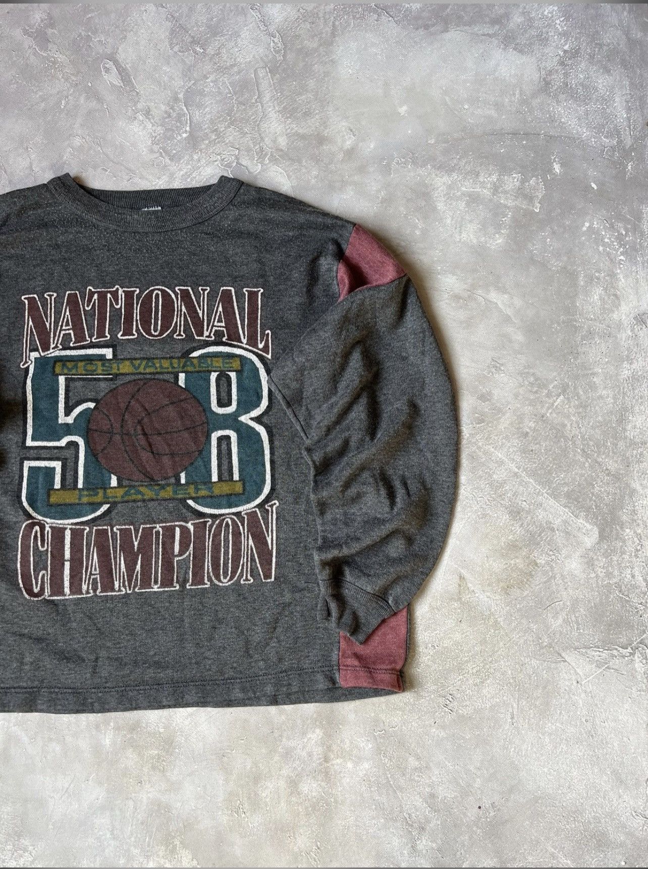 Vintage Vintage Sweatshirt National Basketball Champion Size US M / EU 48-50 / 2 - 6 Thumbnail