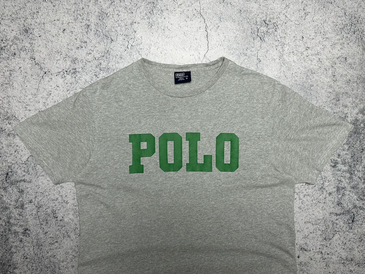 Polo Ralph Lauren Vintage Polo Ralph Lauren Big Logo T-Shirt Size US S / EU 44-46 / 1 - 2 Thumbnail