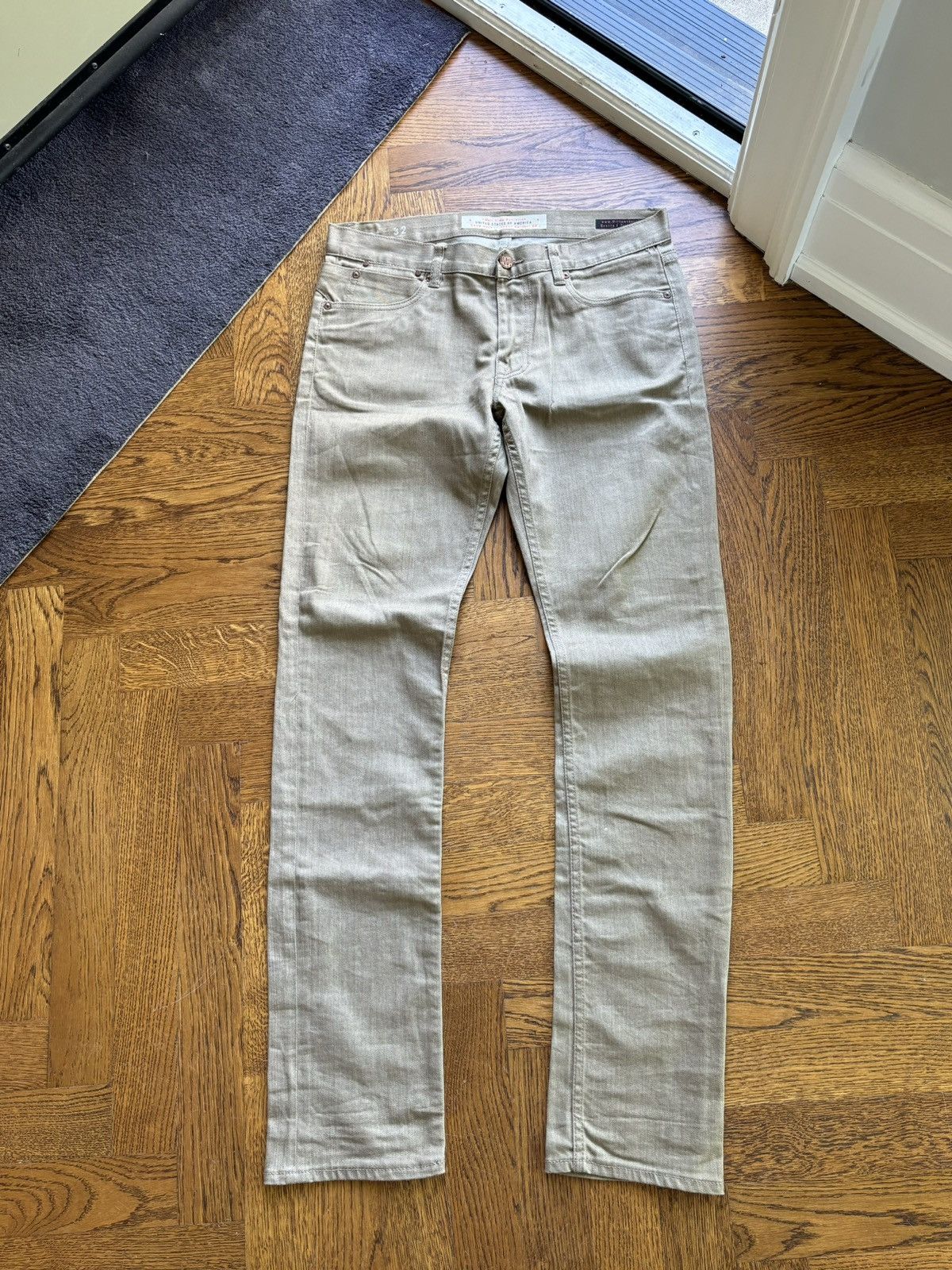 Other Williamsburg S 4th Street Skinny Jeans 32 Brown Tan Denim Size US 32 / EU 48 - 1 Thumbnail
