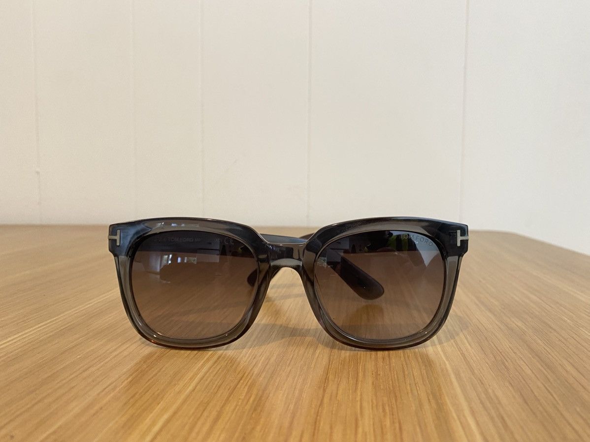 Tom Ford Tom Ford TF211 92B Sunglasses – Dark Havana / Smoke Lenses Size ONE SIZE - 2 Thumbnail
