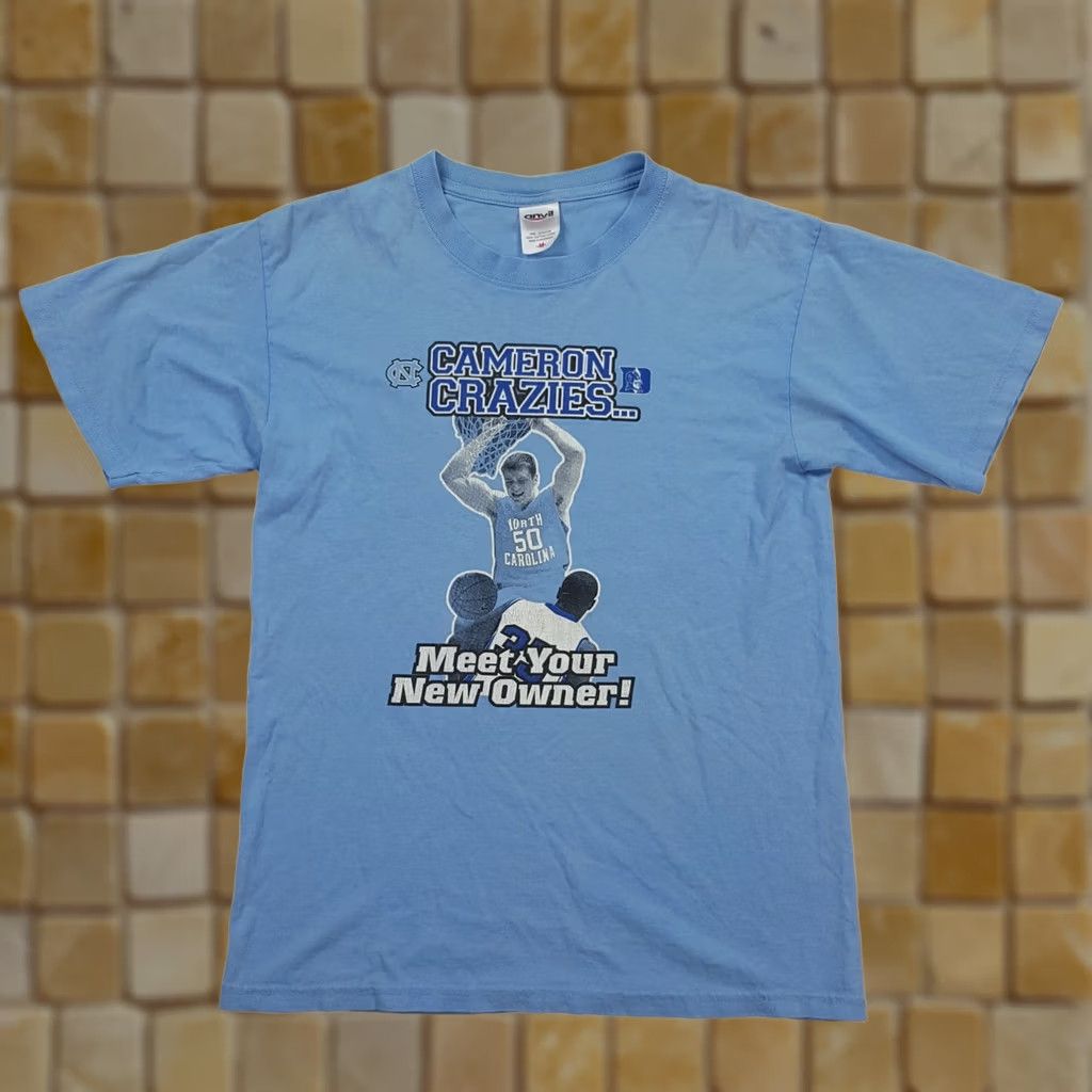 Anvil VINTAGE Duke Blue Devils Retro Y2K Basketball Size S School University T Shirt College Size US S / EU 44-46 / 1 - 1 Thumbnail