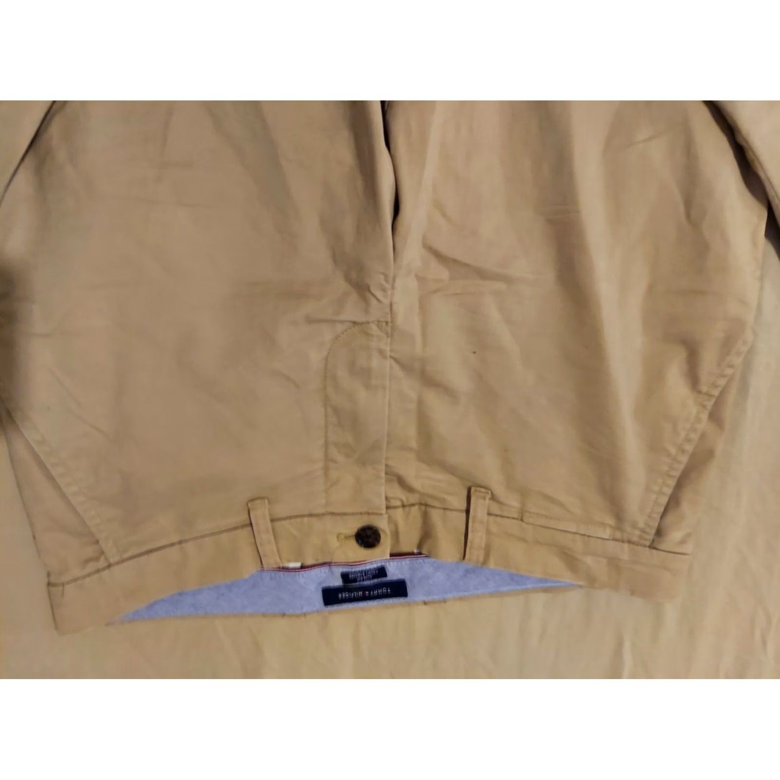 Tommy Hilfiger Tommy Hilfiger Pants Chino Cotton Stretch Trouser Khaki Beige Mens 34x34 34 Size US 34 / EU 50 - 4 Thumbnail