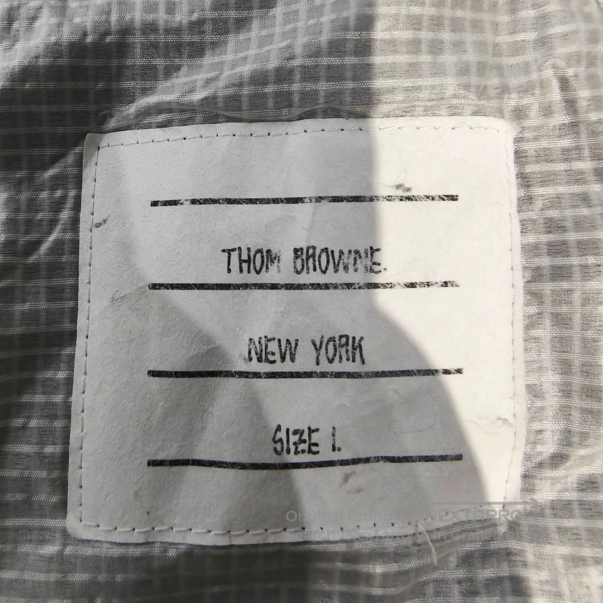 Thom Browne Thom Browne Gray Blue Hooded Jacket. Size US M / EU 48-50 / 2 - 4 Thumbnail
