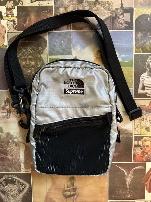 Supreme Supreme The North Face Metallic Shoulder Bag SS18