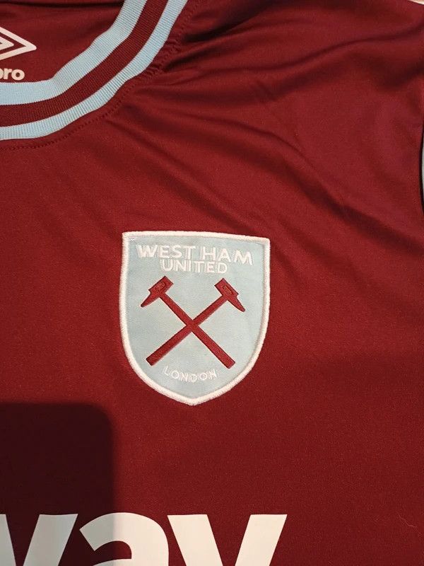 Umbro Umbro West Ham United 2024/25 home shirt Size US XL / EU 56 / 4 - 3 Thumbnail