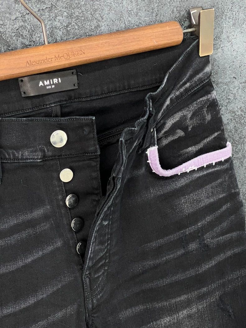 Amiri Amiri Patchwork distressed jeans Size US 29 - 6 Thumbnail