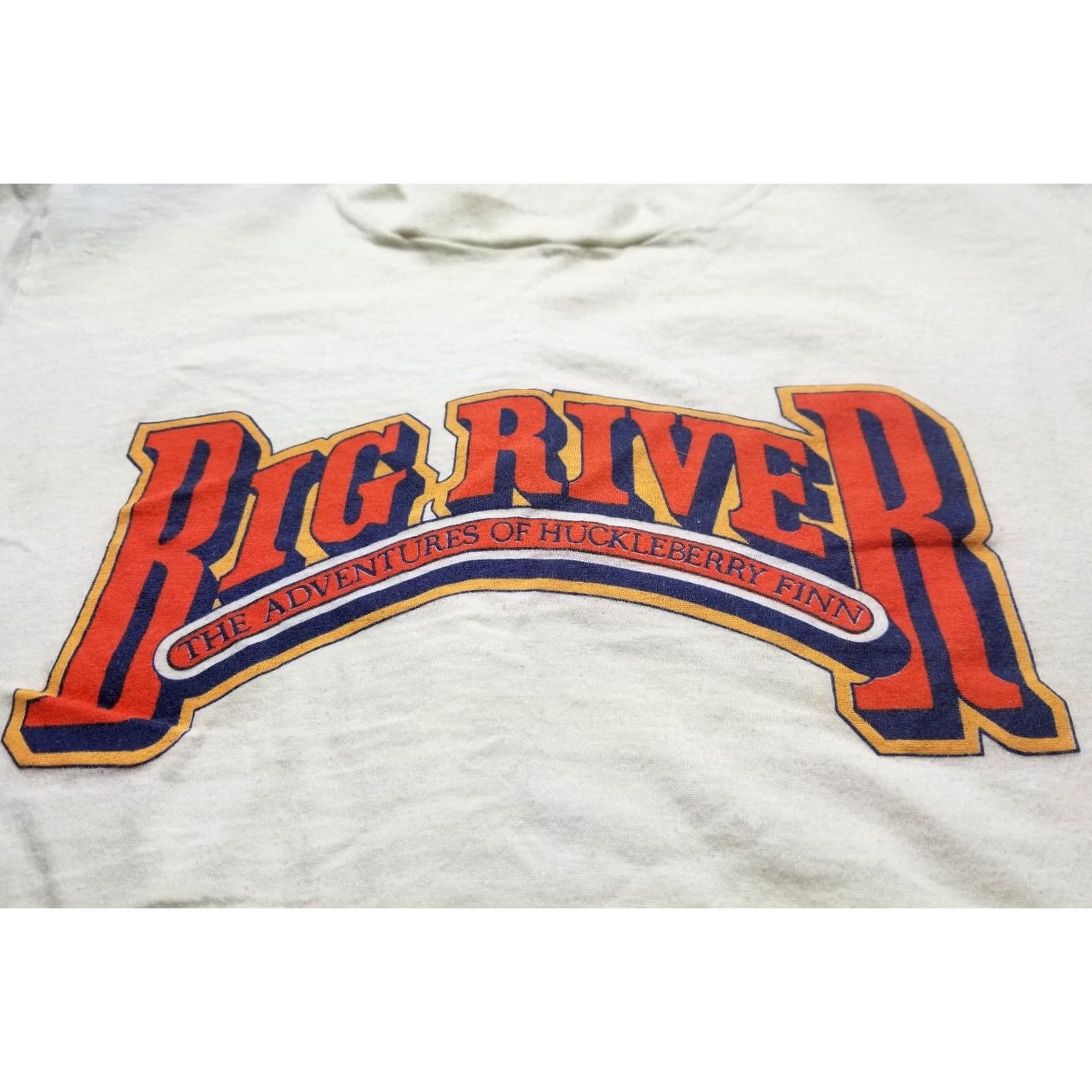 Vintage Vintage Big River Huckleberry Finn Mark Twain Promotional Theatre Shirt Large - Screen Stars with Stain Size US L / EU 52-54 / 3 - 2 Thumbnail