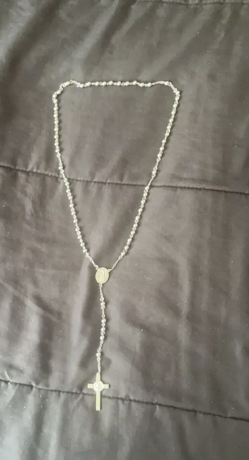 Vintage Chrome hearts inspired cross rosary Size ONE SIZE - 3 Thumbnail