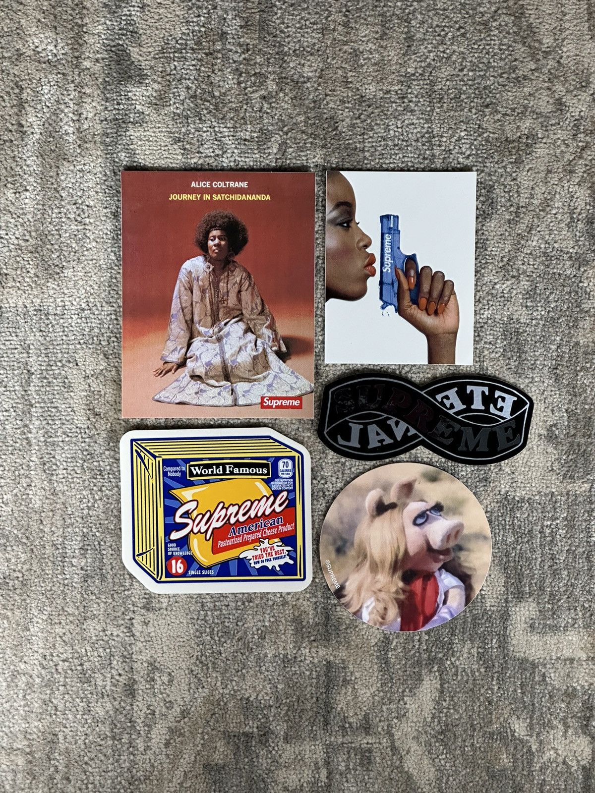 Supreme 5x Supreme Stickers Lot Size ONE SIZE - 1 Preview