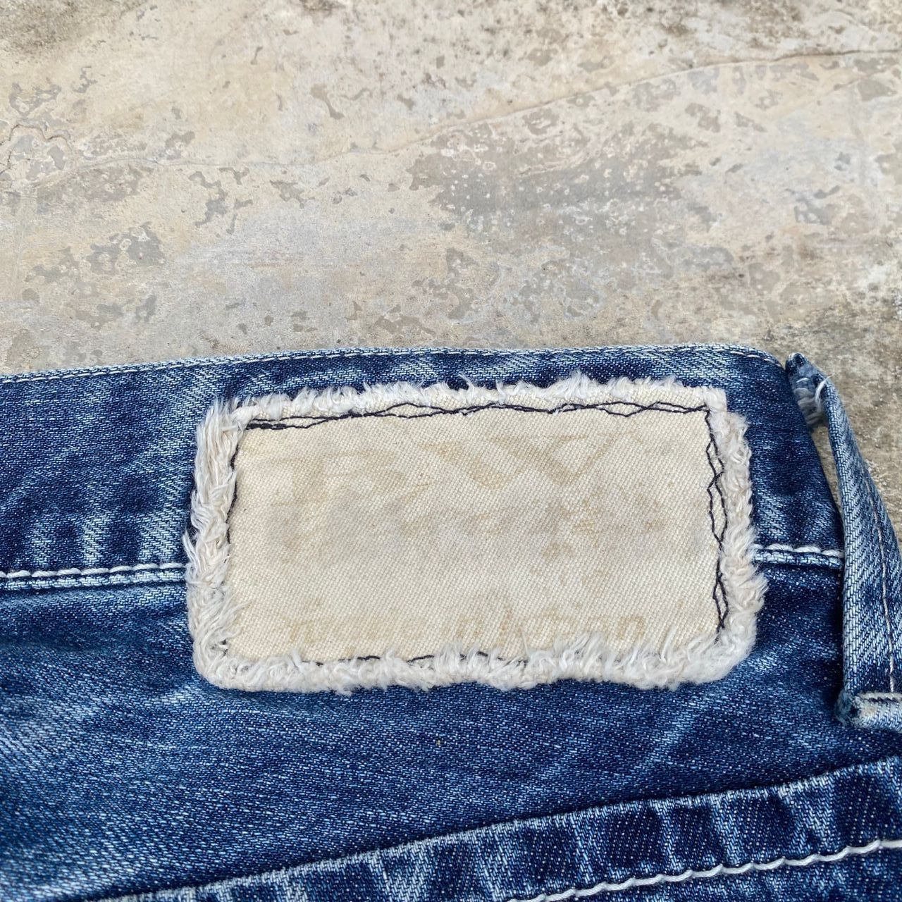 Japanese Brand Vintage Blue Way Garments Flare Denim Size US 33 - 12 Thumbnail