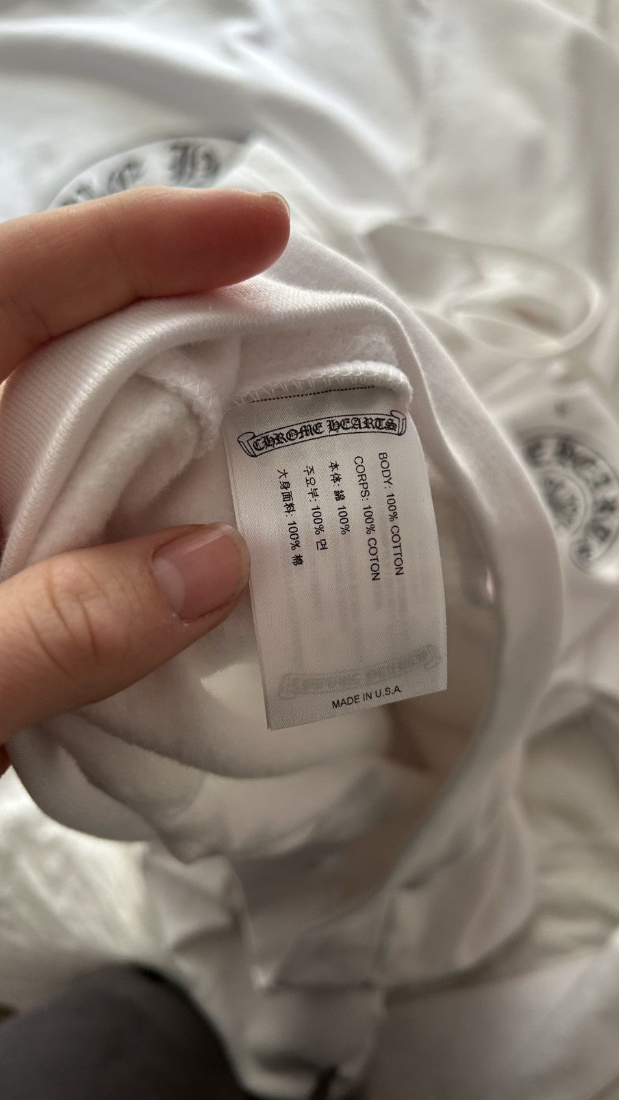 Chrome Hearts Chrome Hearts White Miami Hoodie Size US M / EU 48-50 / 2 - 8 Thumbnail