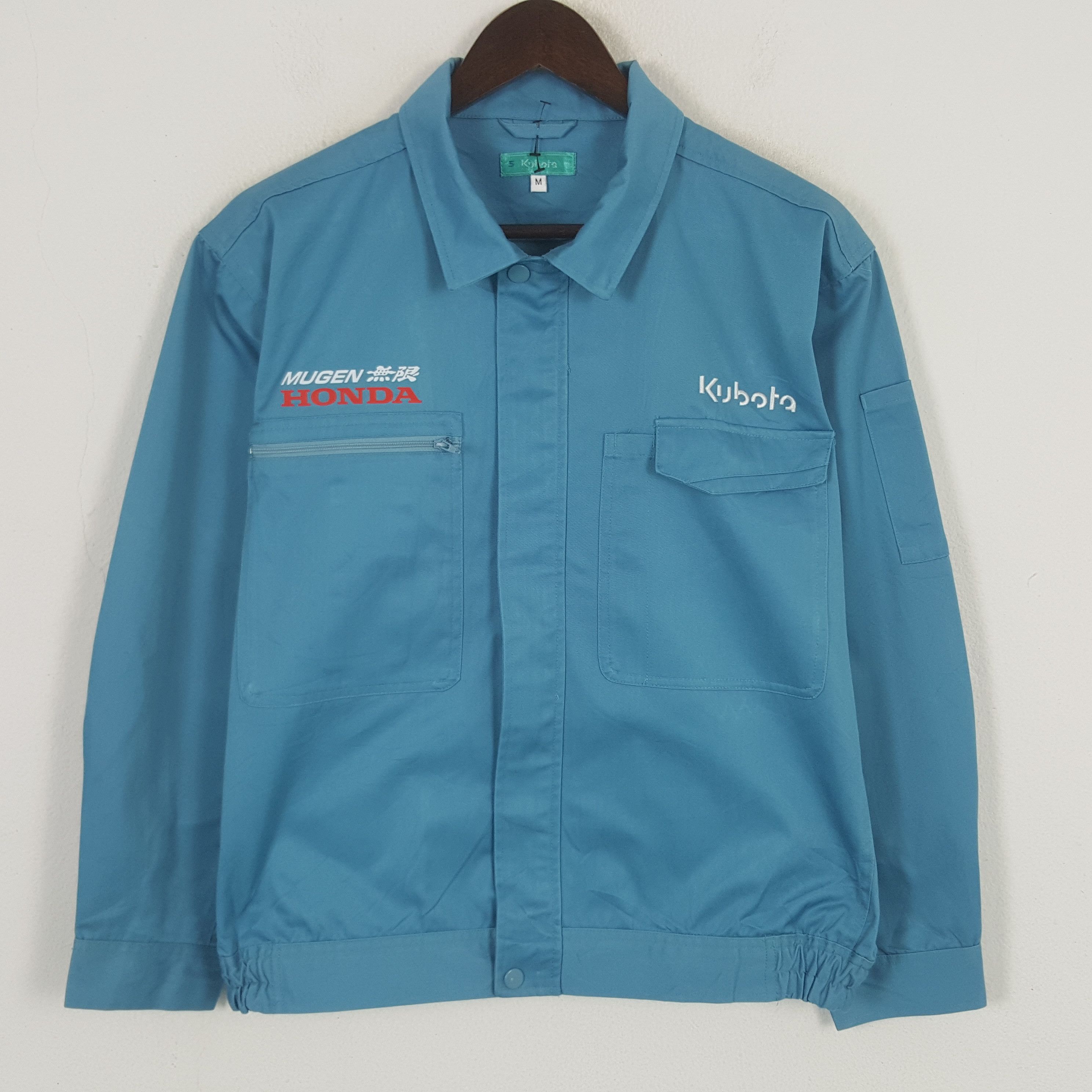 Honda × Japanese Brand × Vintage Vintage Mugen Honda Racing Custom Worker Japan Jacket Size US L / EU 52-54 / 3 - 3 Thumbnail
