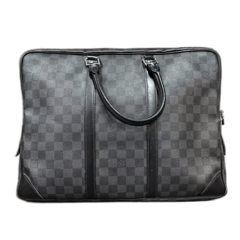 Louis Vuitton Louis Vuitton Black Checkerboard Document Bag-yf Size ONE SIZE - 1 Thumbnail