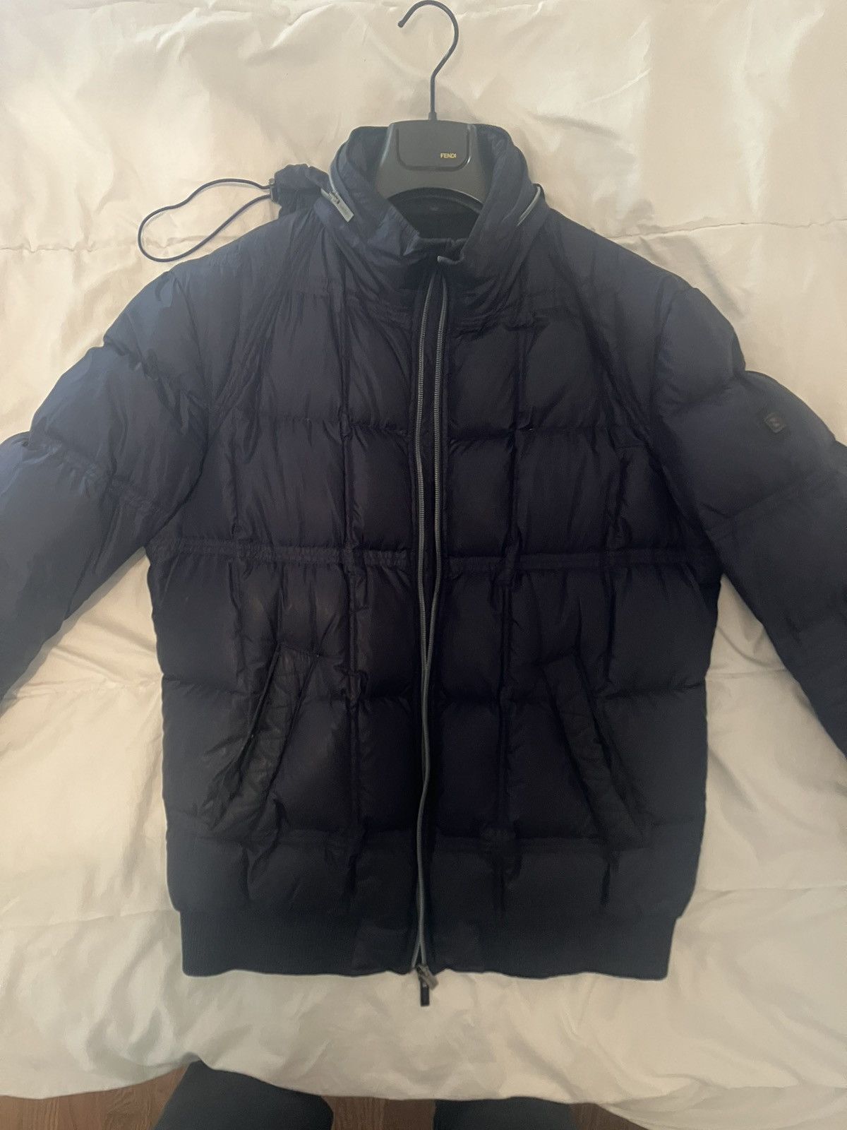 Fendi Puffer Jacket Fendi Blue Size US L / EU 52-54 / 3 - 1 Thumbnail
