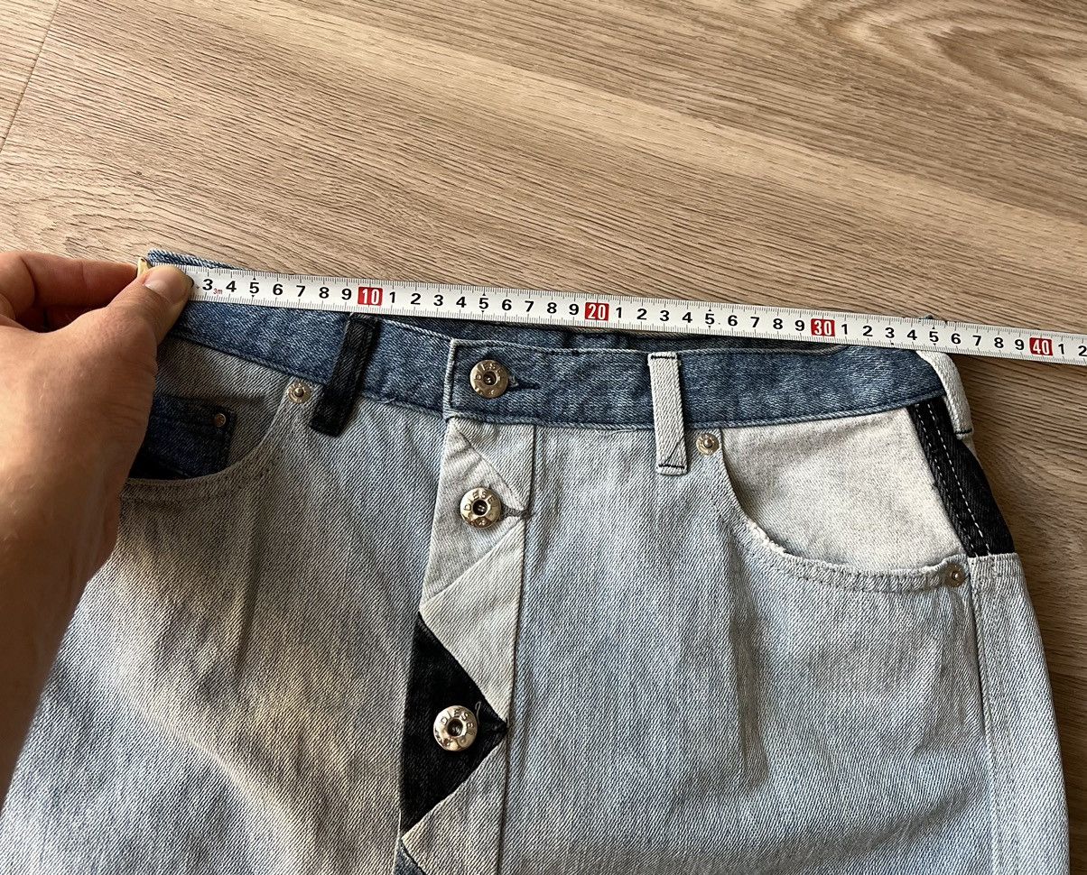 Diesel Vintage Diesel Avant Garde Denim Button Skirt Size 27" / US 4 / IT 40 - 11 Thumbnail