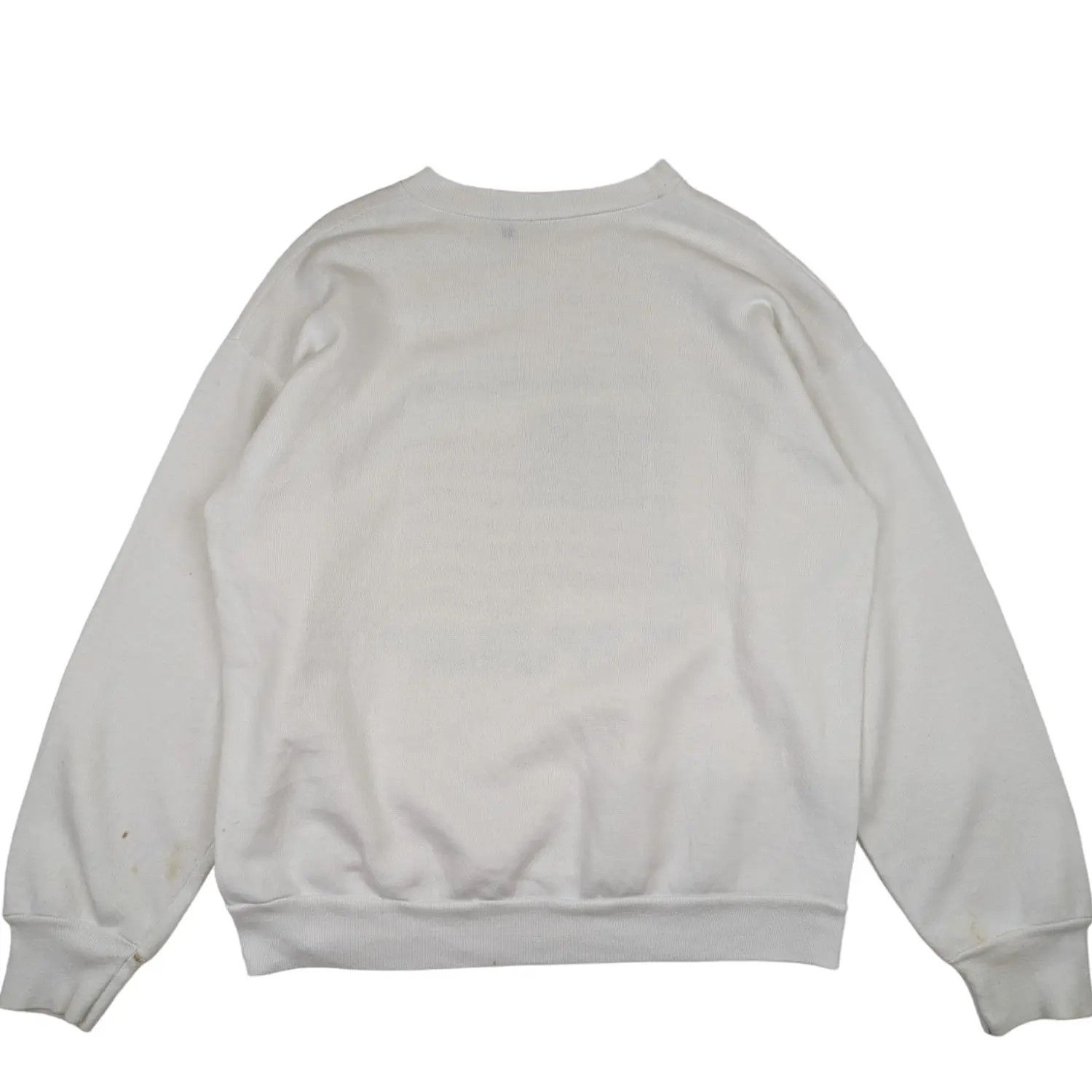 Vintage Vintage 90's WE LOVE AMERICA Spell Out Jumper Sweatshirt Size L / US 10 / IT 46 - 5 Thumbnail