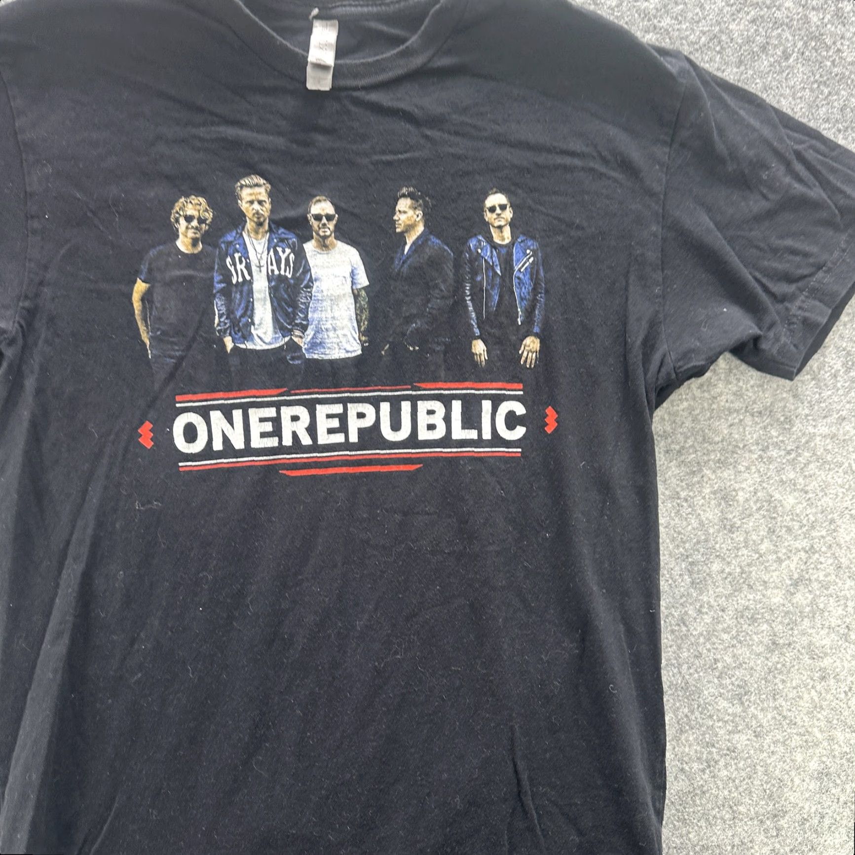 Next Level Next Level Shirt Small Black OneRepublic Civic Tour Band Concert Tee 2010s Mens Size US S / EU 44-46 / 1 - 4 Thumbnail