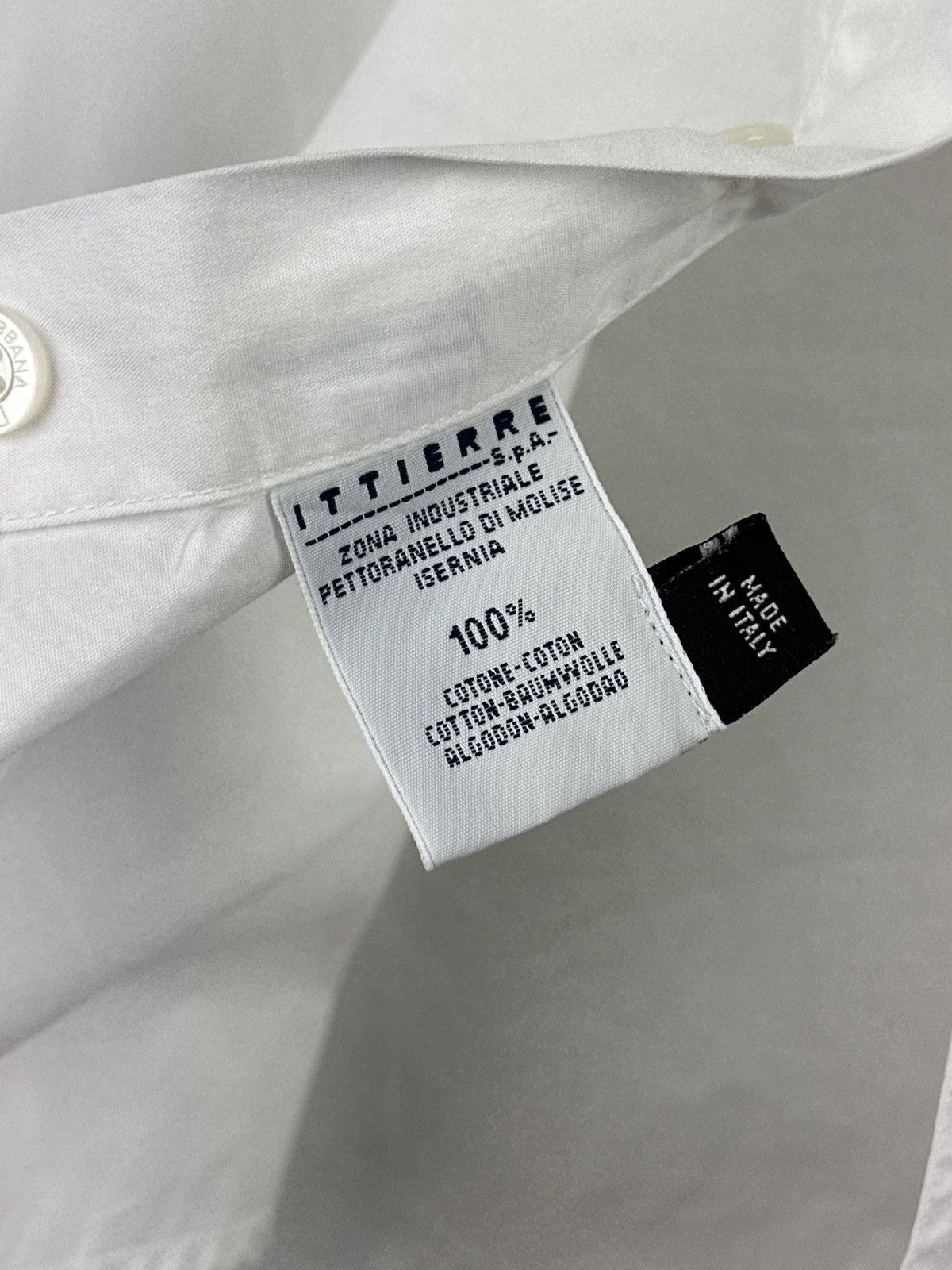 Dolce & Gabbana Vintage Dolce & Gabbana Long Sleeve Shirt White Pocket Size US M / EU 48-50 / 2 - 10 Thumbnail