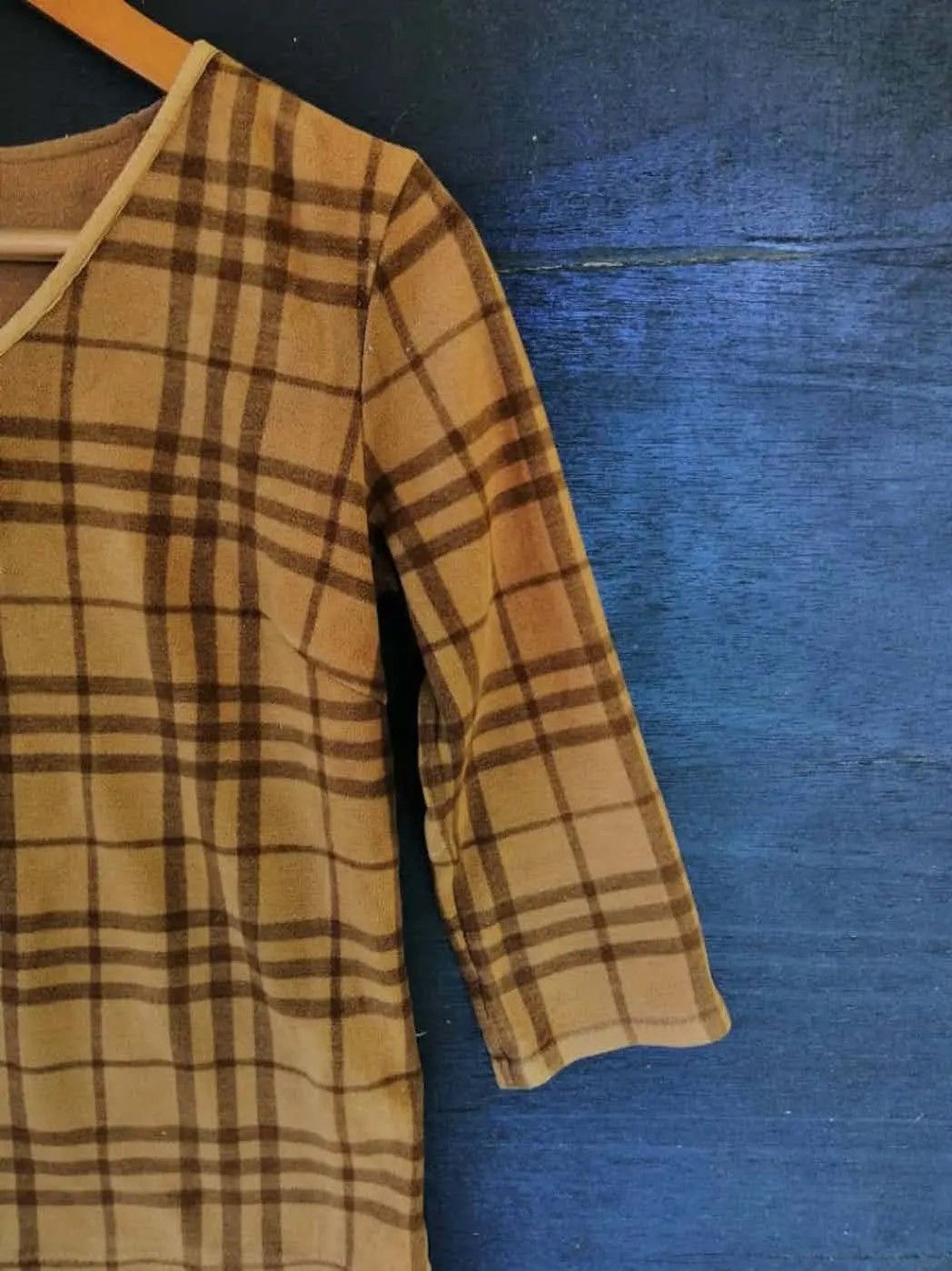 Burberry Burberry London Blue Label Plaid Knit Top – Japan Exclusive Size S / US 4 / IT 40 - 5 Thumbnail