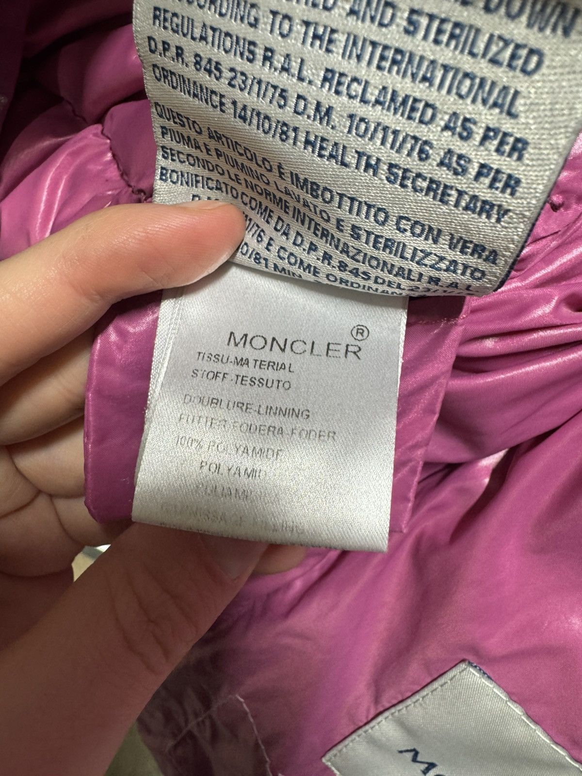 Moncler Moncler Bady Down Jacket RETAIL 1900$ Size XS / US 0-2 / IT 36-38 - 6 Thumbnail