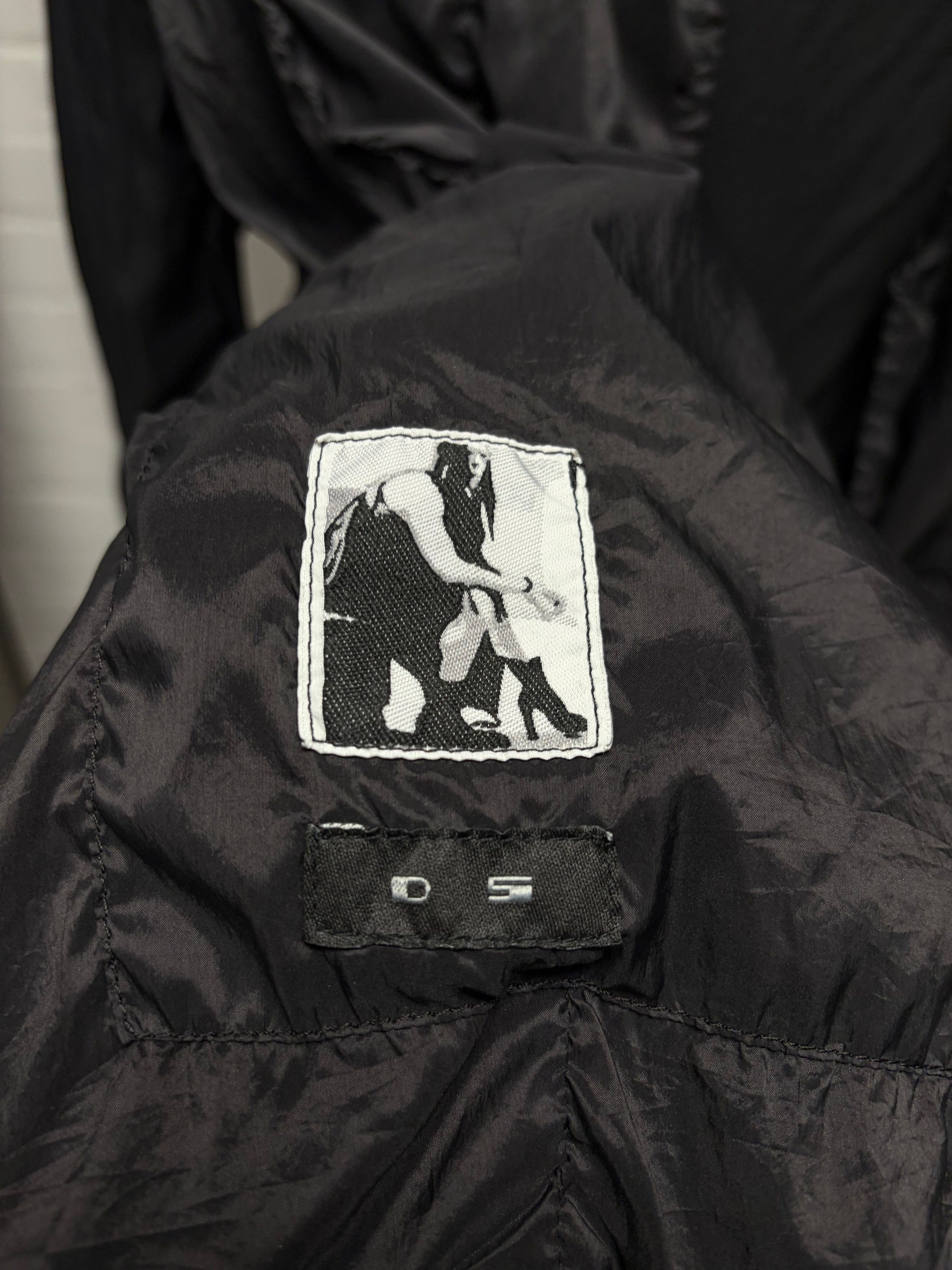 Rick Owens SS2014 Rick Owens ‘Vicious’ Layered Black T-Shirt + Nylon Blazer Size US M / EU 48-50 / 2 - 3 Thumbnail